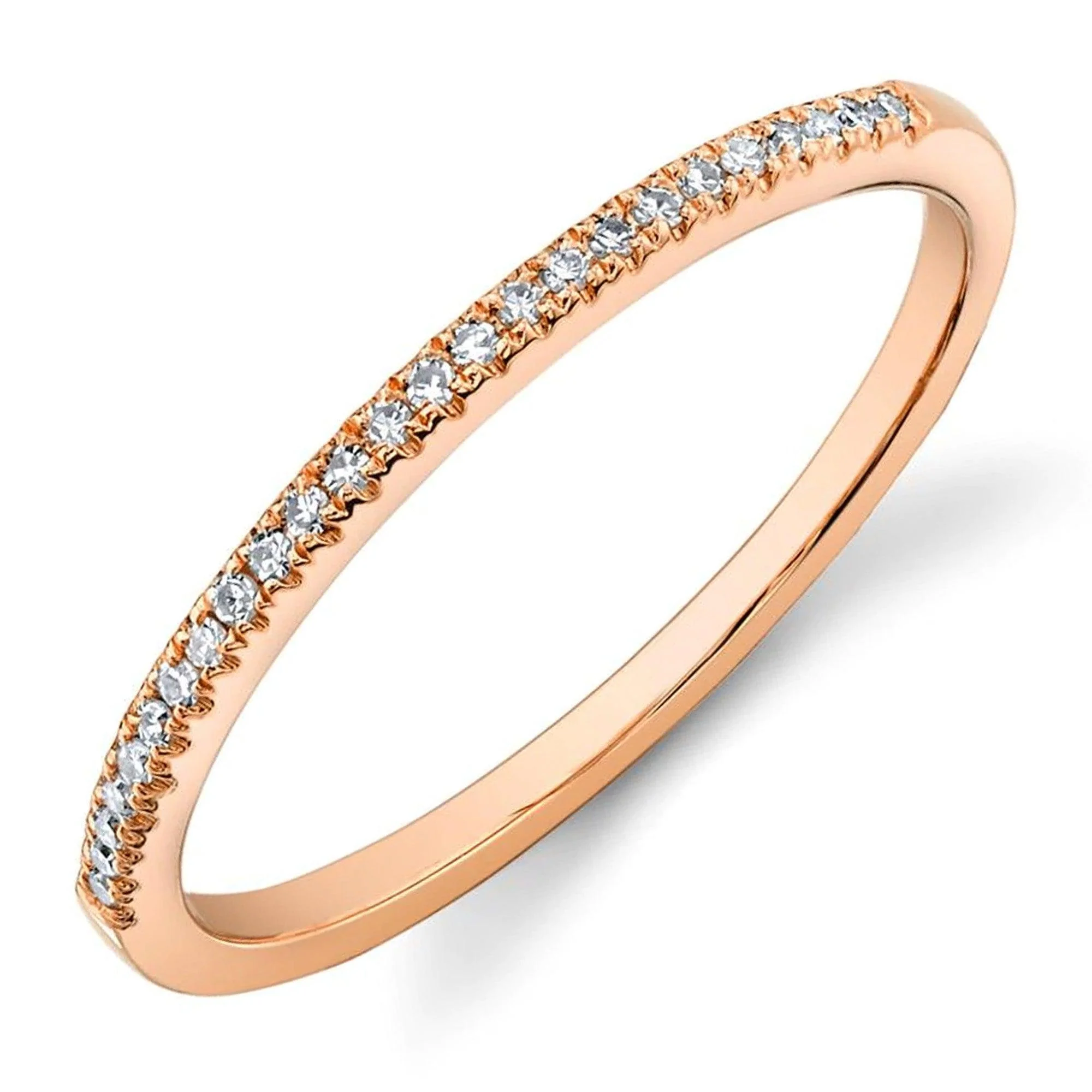 14 KARAT GOLD DIAMOND BAND