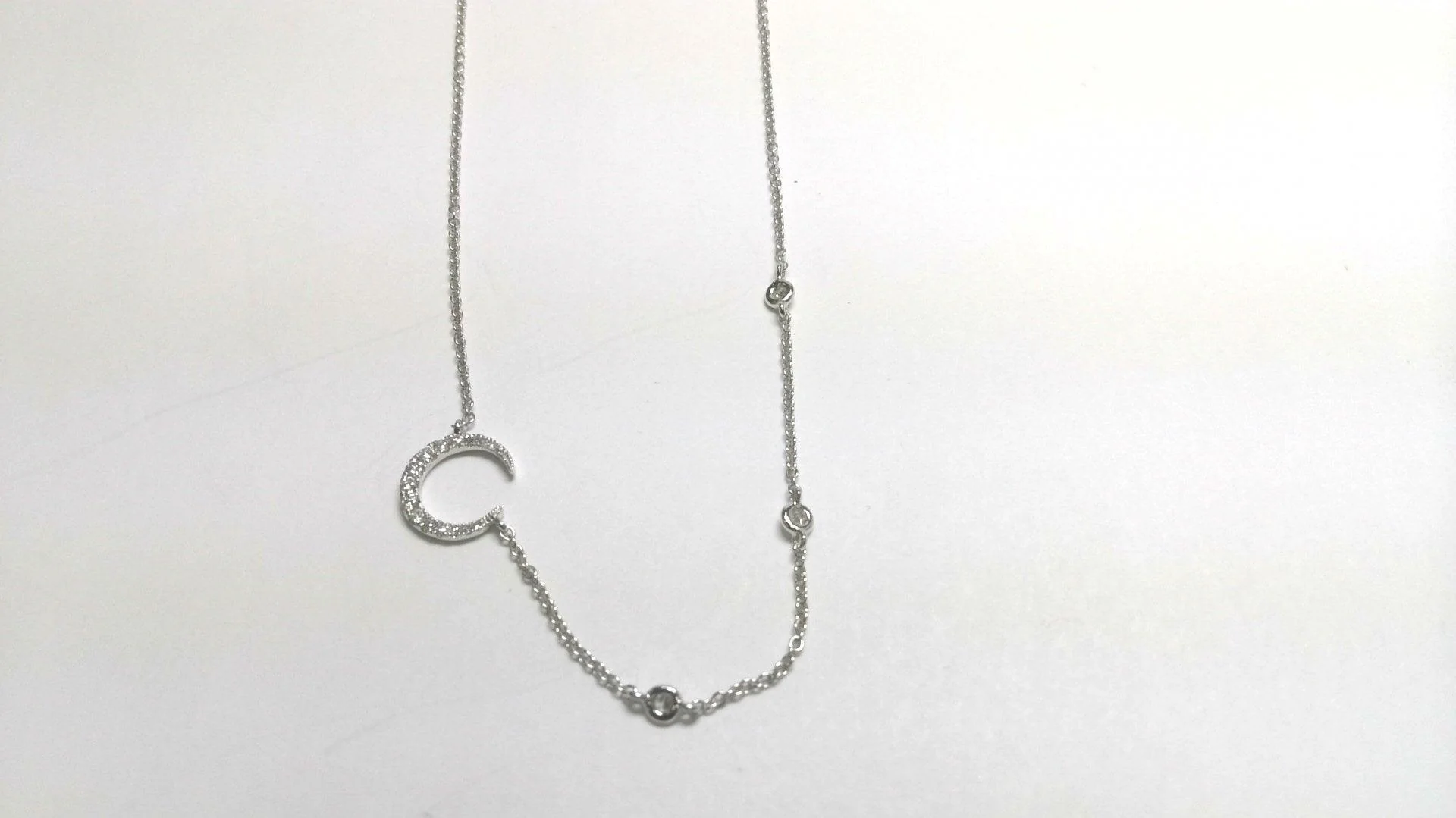 14 KARAT GOLD DIAMOND NECKLACE - Image 2