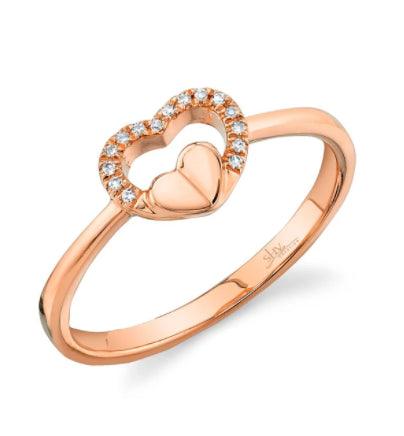 14 KARAT GOLD DIAMOND RING