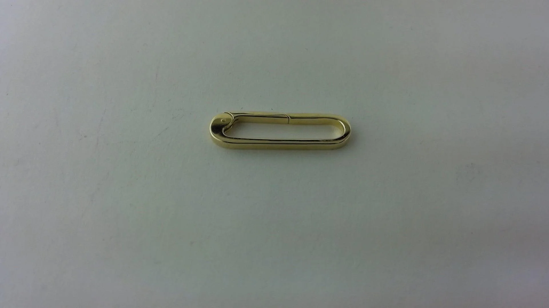14 KARAT GOLD PUSH CLASP - Image 2