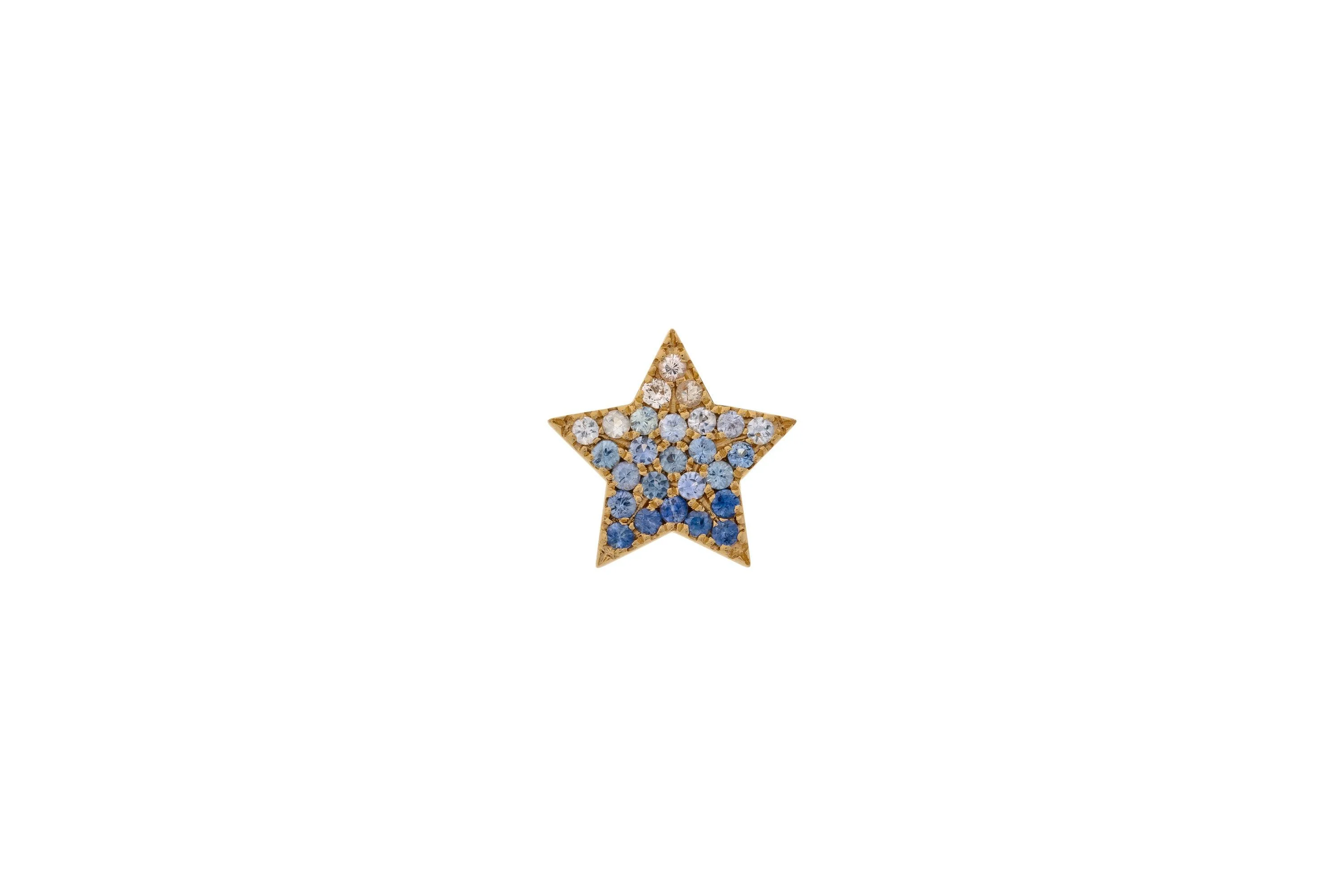 14 KARAT GOLD SAPPHIRE PENDANT - Image 2