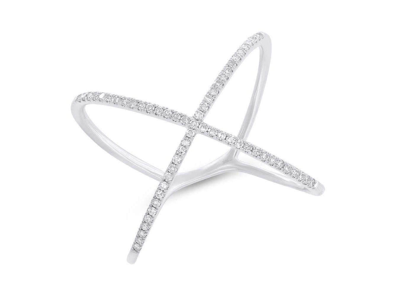 14K Gold White Gold 0.18CTTW Diamond Other Ring Styles RING