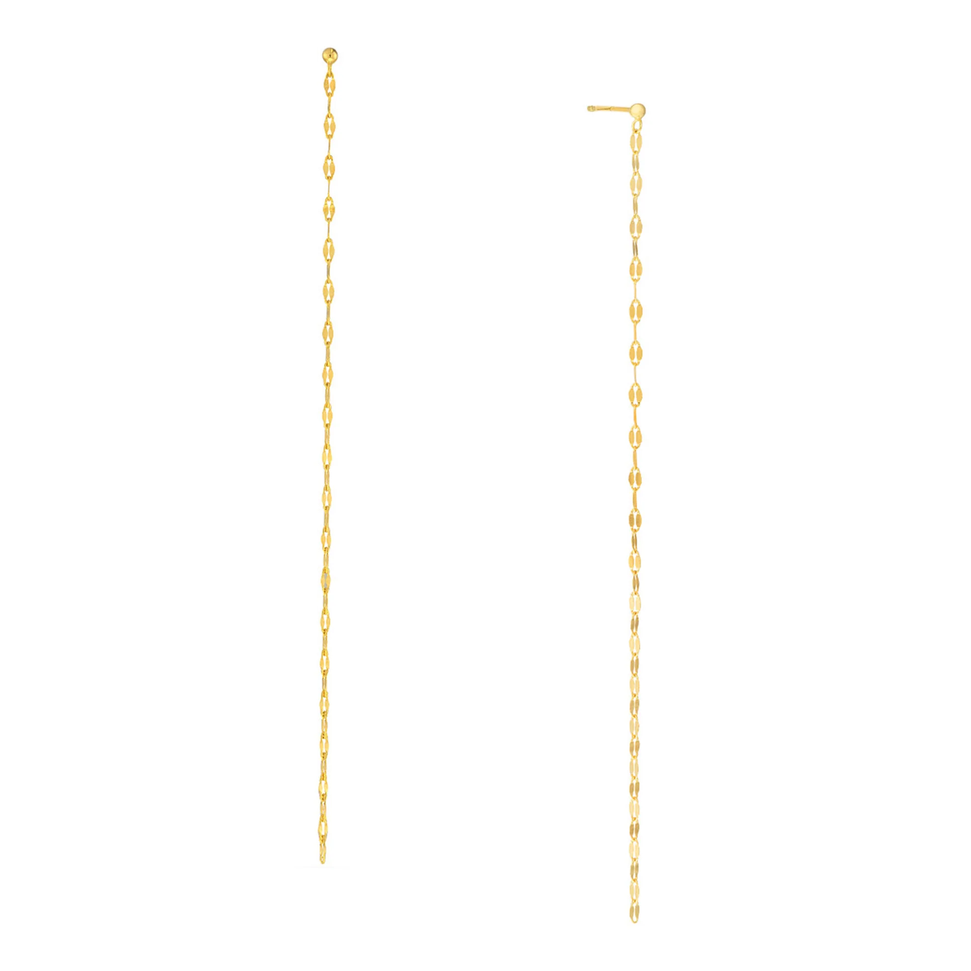 14K Yellow Gold Earrings