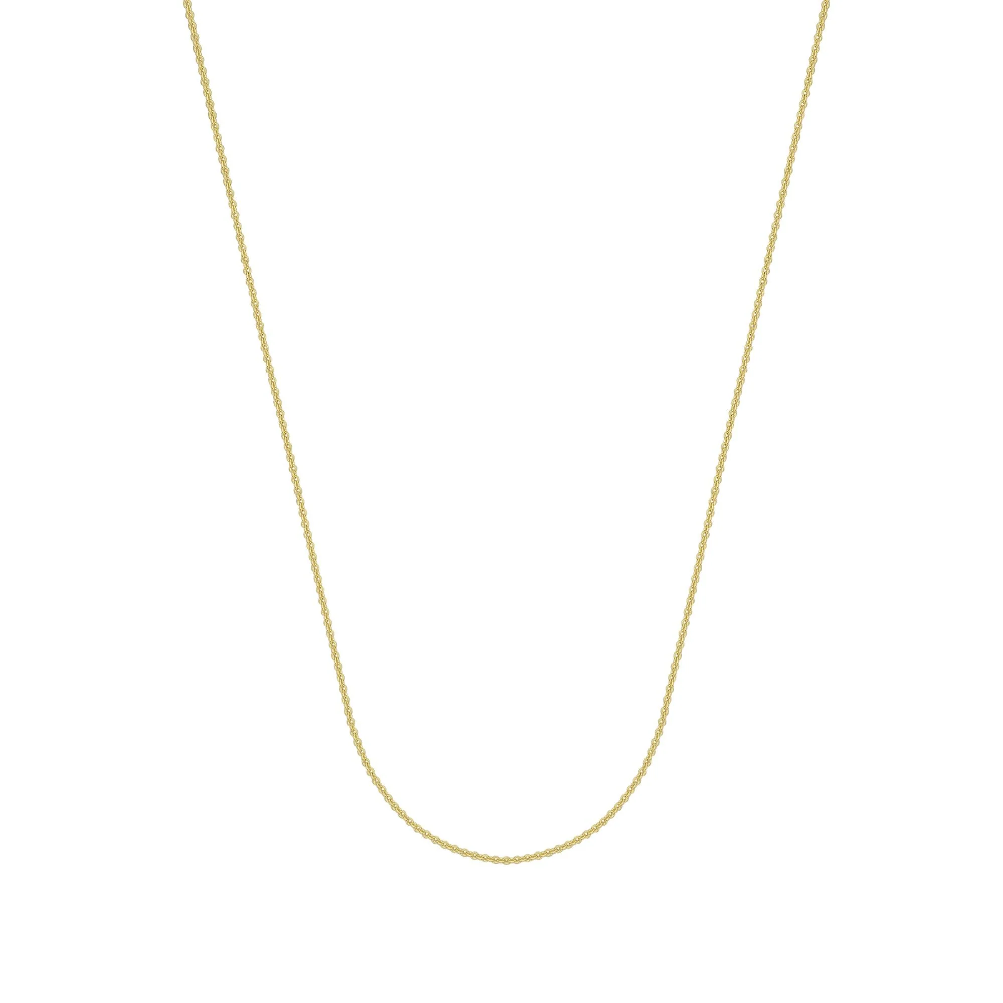 14K Yellow Gold 16" Cable Chain Necklace