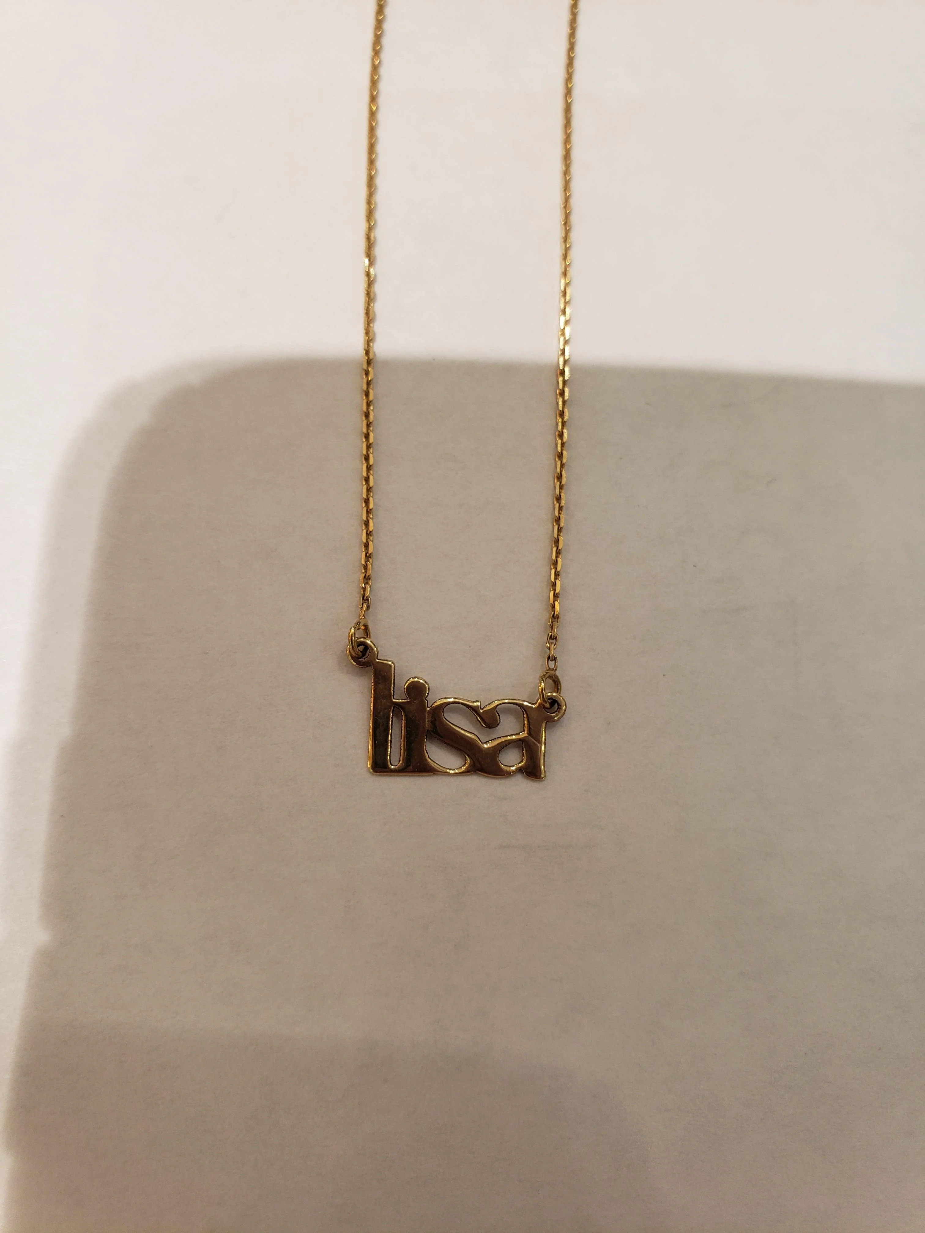 14K Yellow Gold Necklace - Image 2