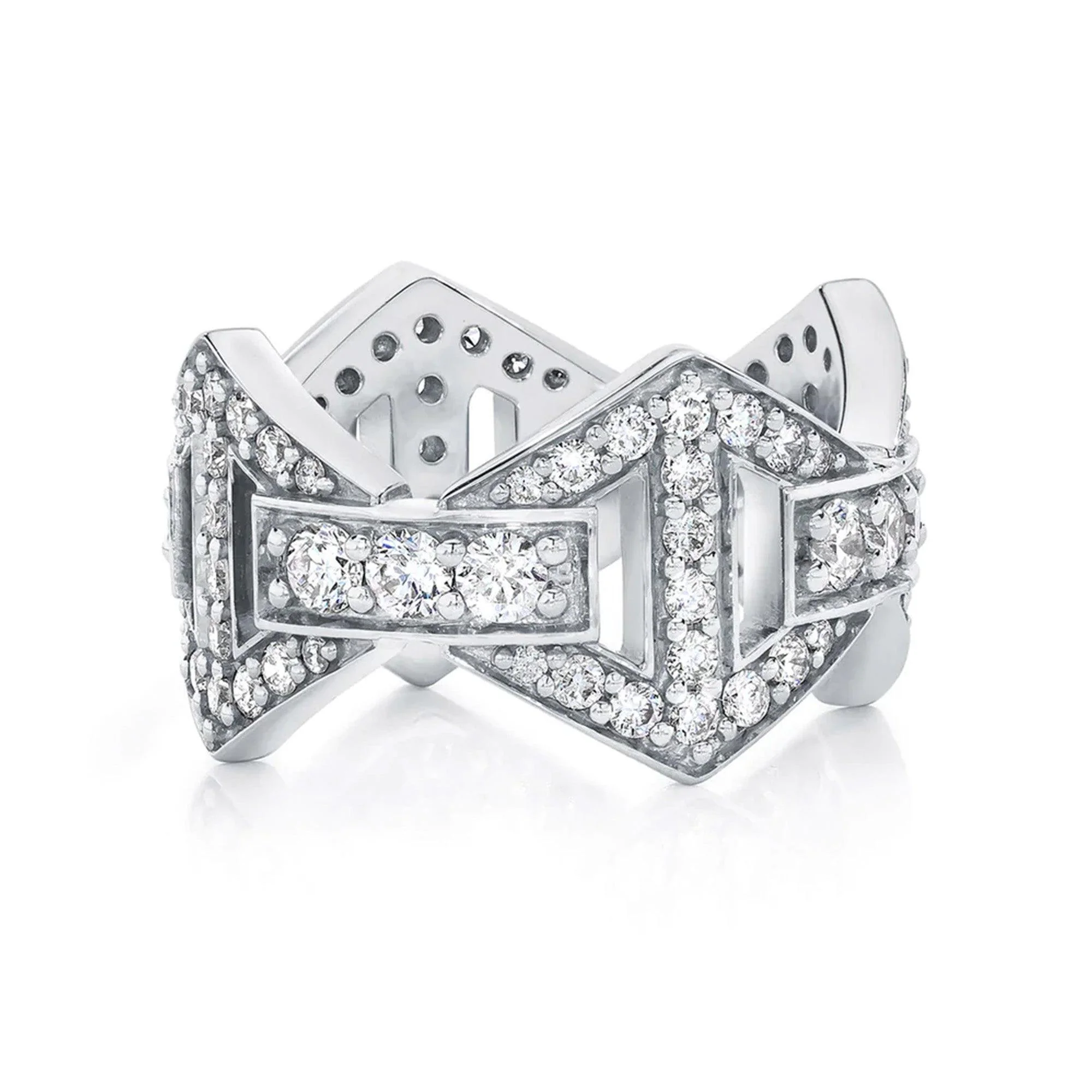 18K GOLD KEYNES DIAMOND RING