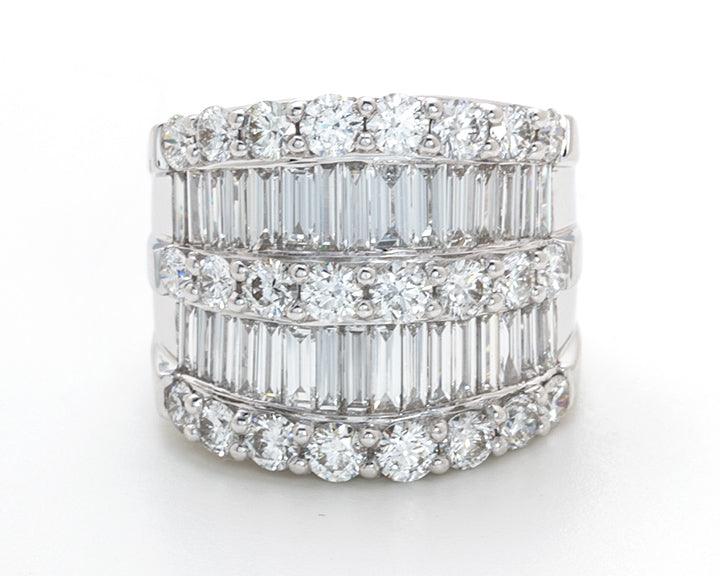 18K White Gold Ring - Image 2