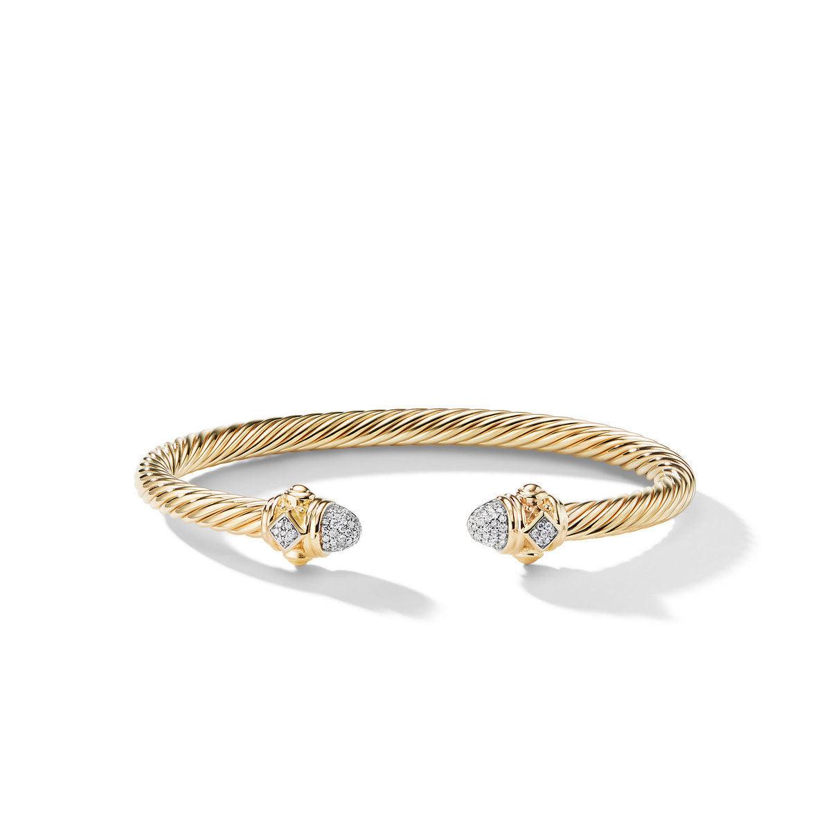 18K YELLOW GOLD DIAMOND BRACELET