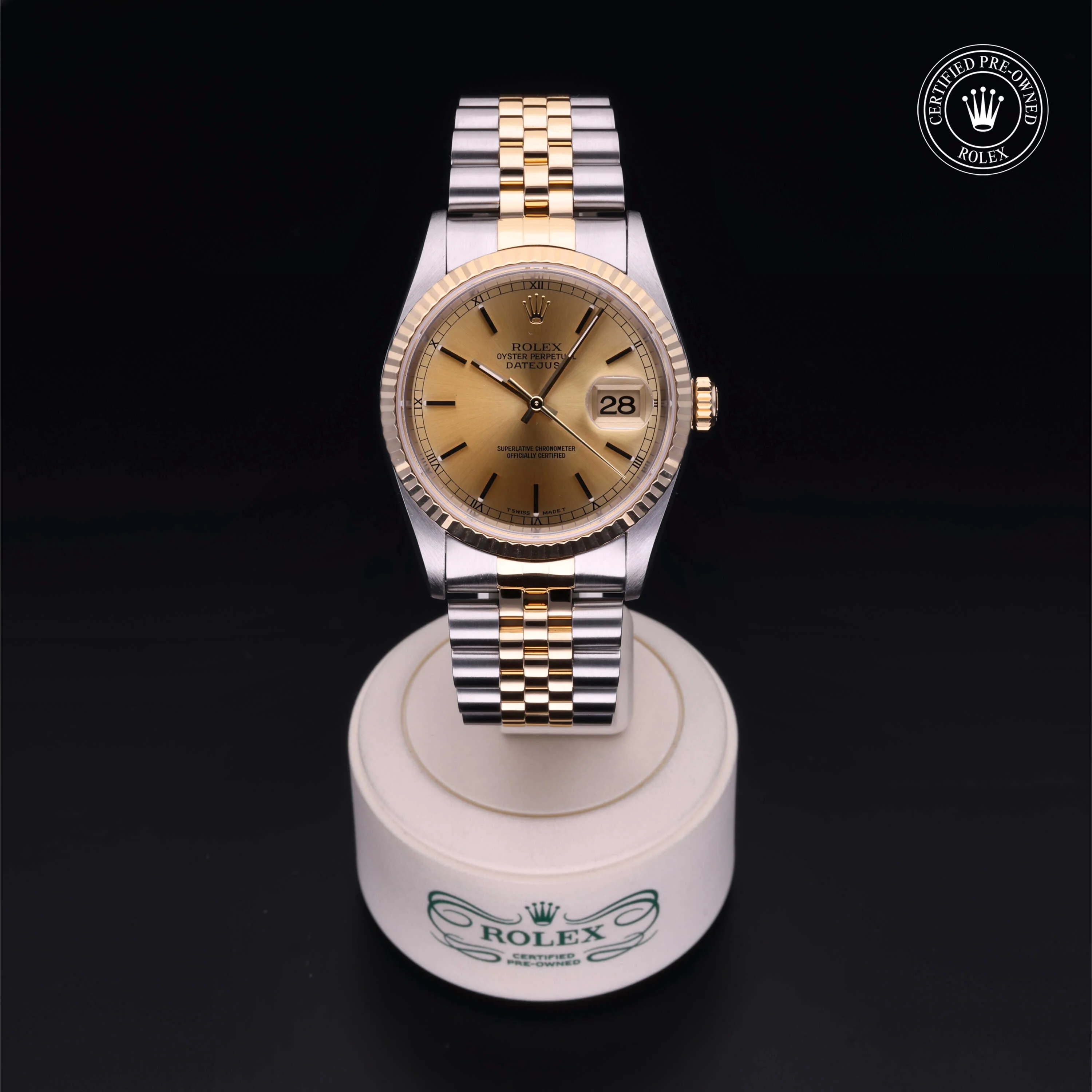 36MM 18K OYST/Y DATEJUST Watch - Image 2