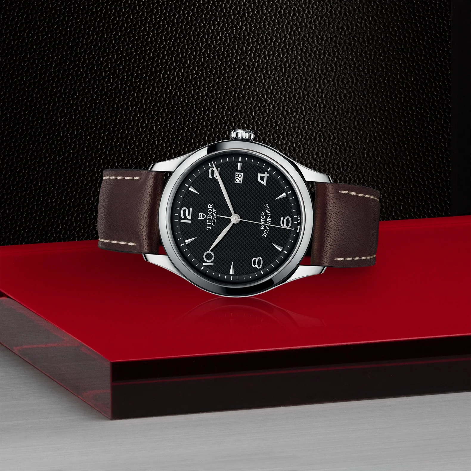 36mm 1926 Steel Black Dial with Date by Tudor | M91550-0008 - Image 2