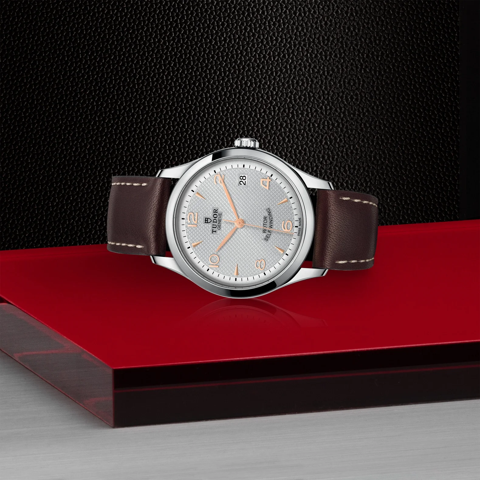 36mm 1926 Steel and Rose Gold Silver Dial with Date Watch by Tudor | M91450-0006 - Image 2