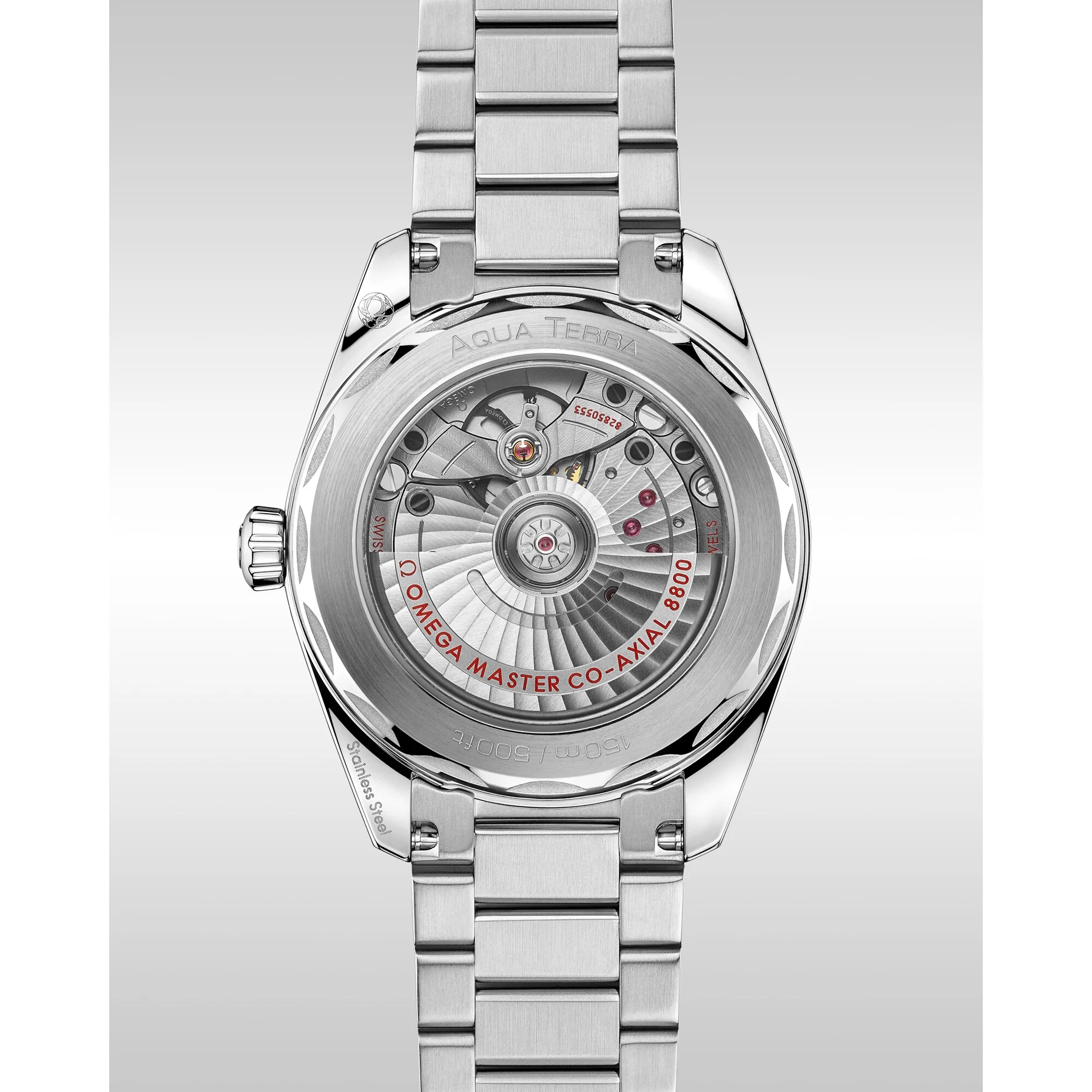 38MM Stainless Steel Seamaster Aqua Terra Watch - Image 7