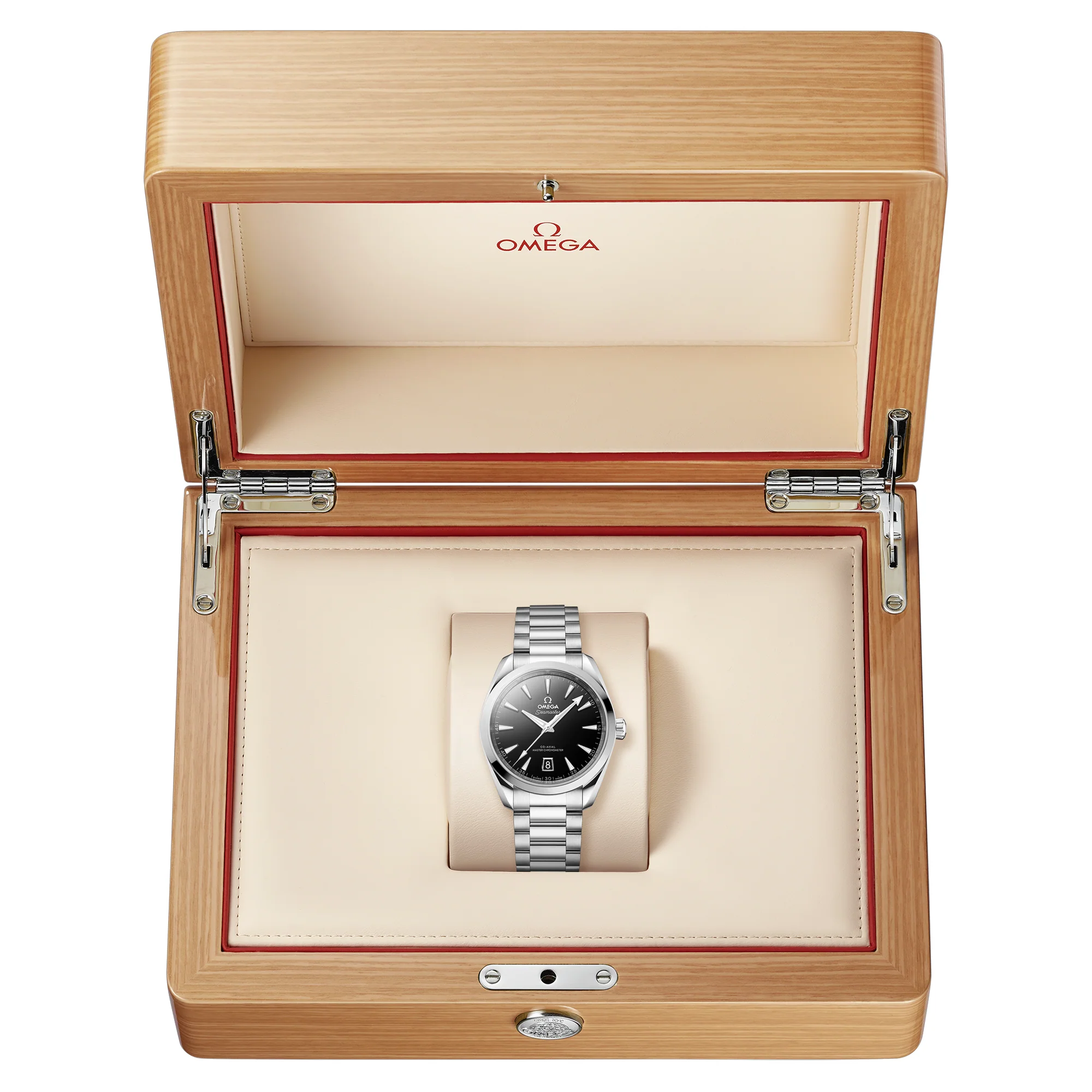 38MM Stainless Steel Seamaster Aqua Terra Watch - Image 9
