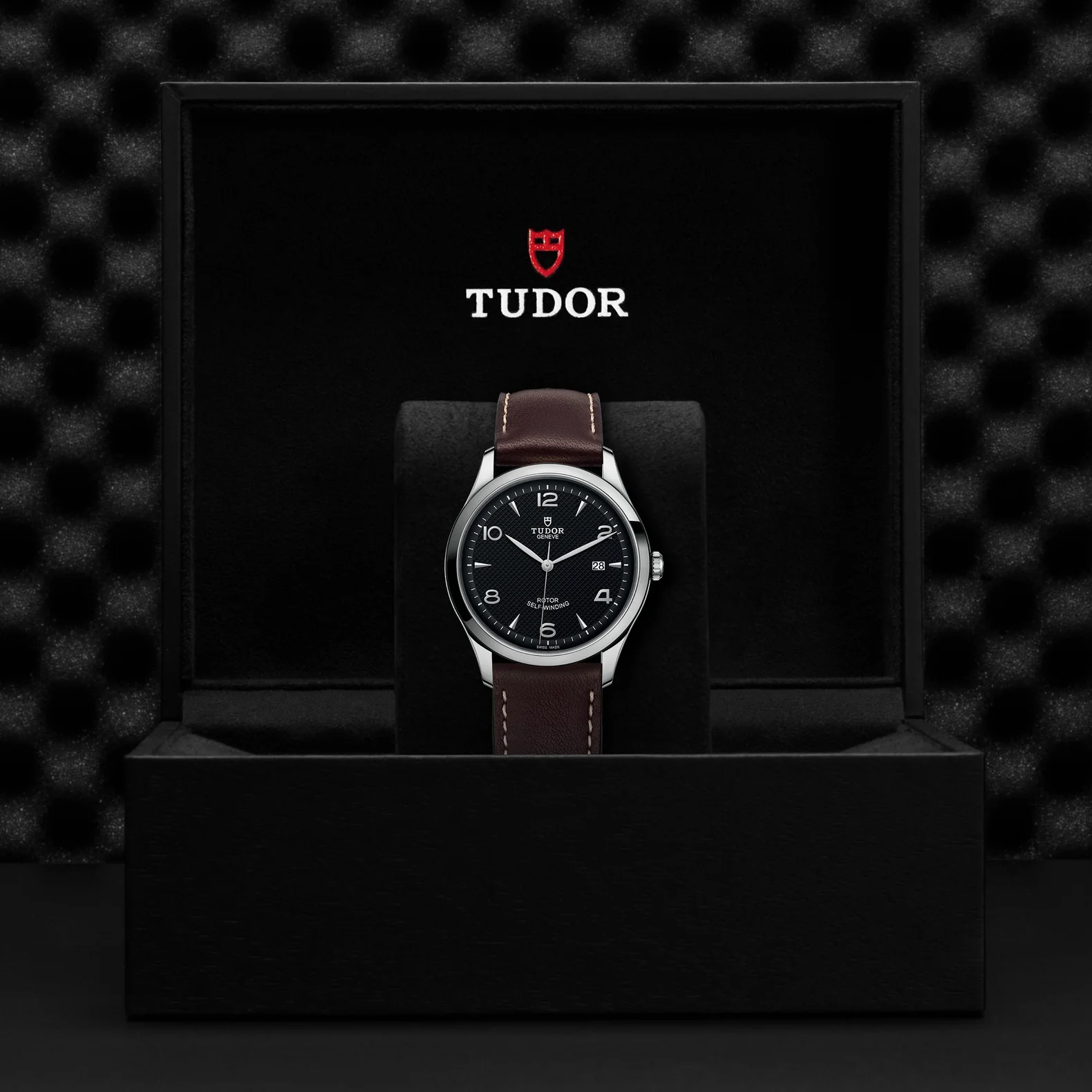 41mm 1926 Steel Black Gold Dial with Date Watch by Tudor | M91650-0008 - Image 3