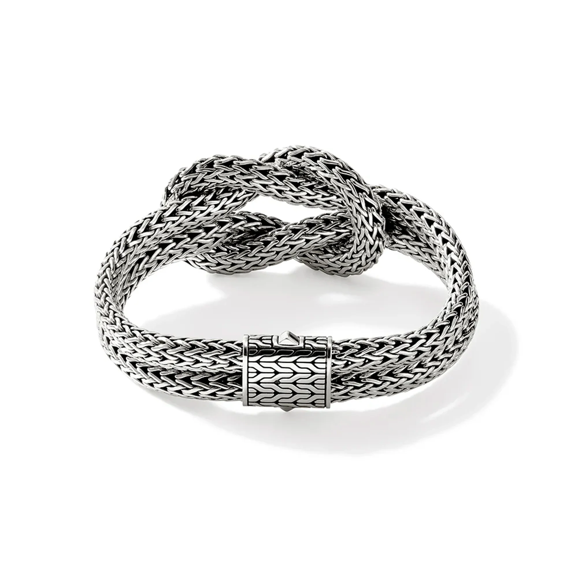 7.5" Love Knot Woven Chain Bracelet - Image 4