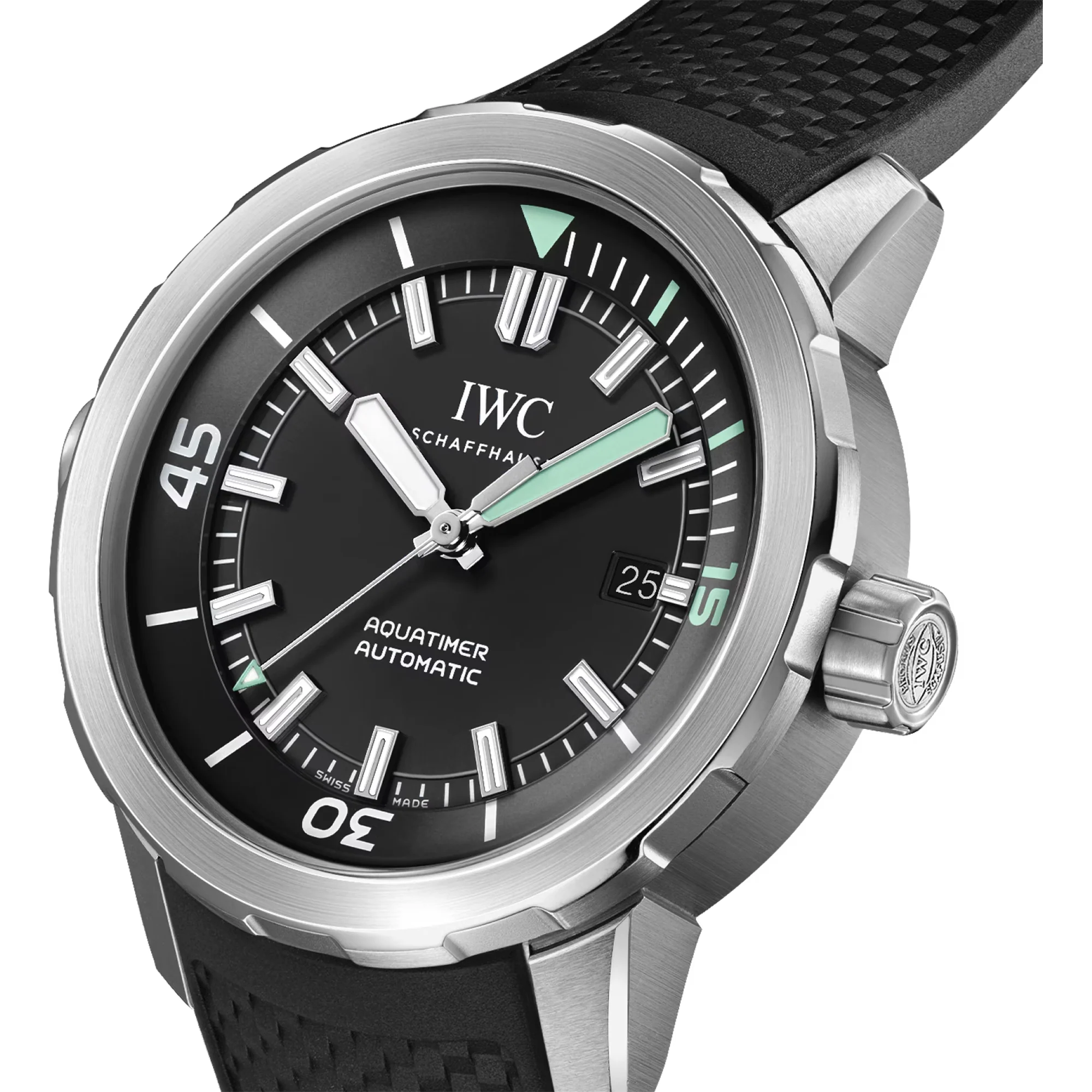 Aquatimer Automatic Stainless Steel, Black Dial Watch | 42MM | IW328802 - Image 5