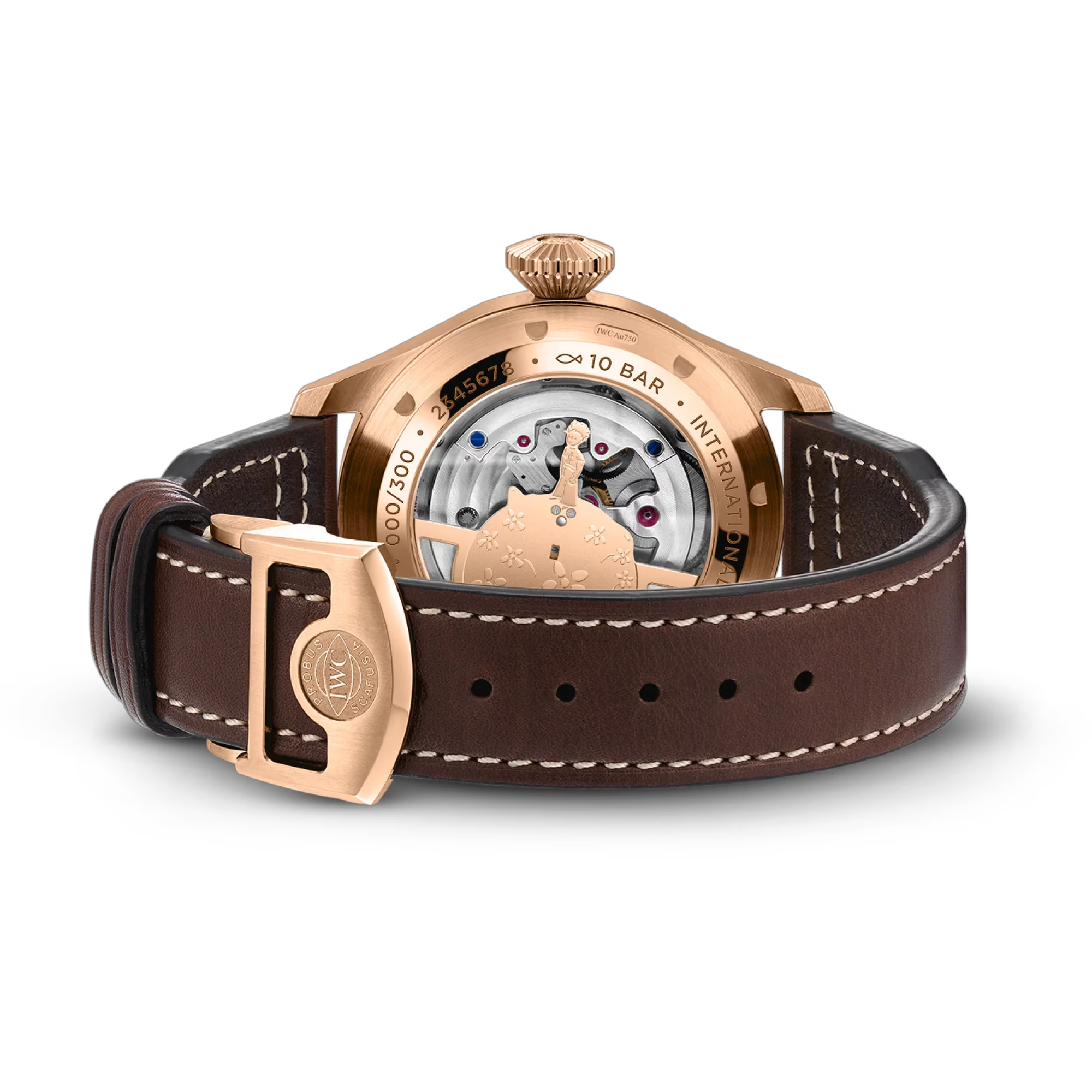 Big Pilot Le Petiti Prince Tourbillon Tour Edition 18K Rose Gold, Blue Dial Watch | 43MM | IW329502 - Image 4