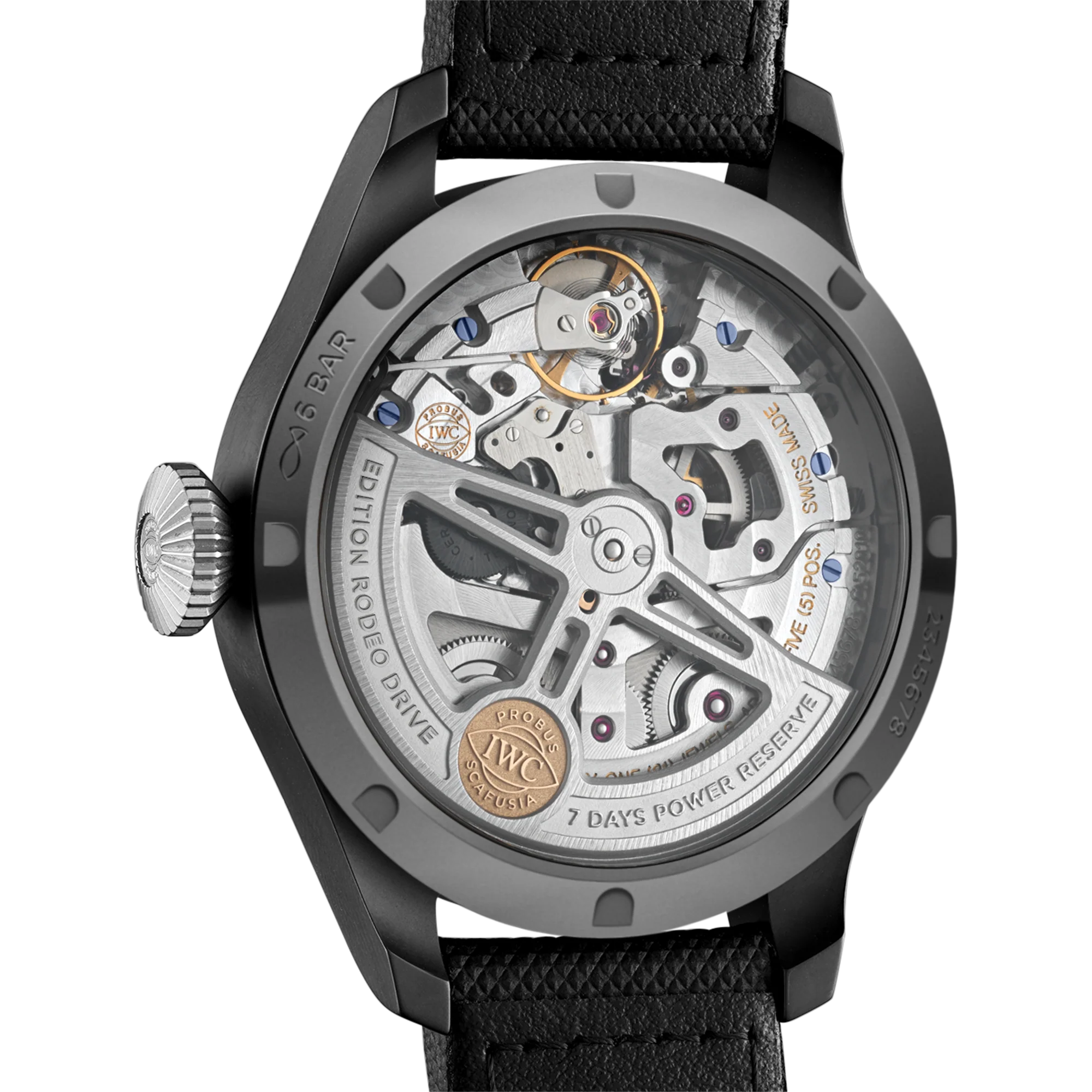 Big Pilot Perpetual Calendar Edition "Rodeo Drive" Titanium/Ceramic, Blue Dial Watch | 46.5MM | IW503001 - Image 3