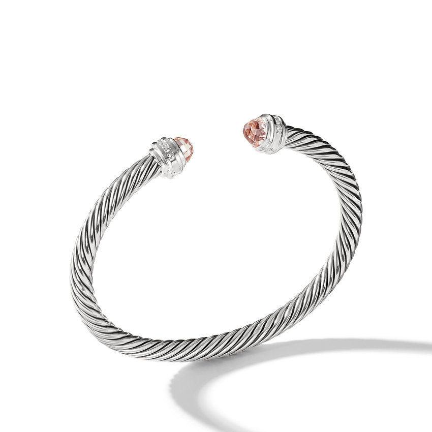 BRACELET WITH MORGANITE AND DIAMONDS - Image 2