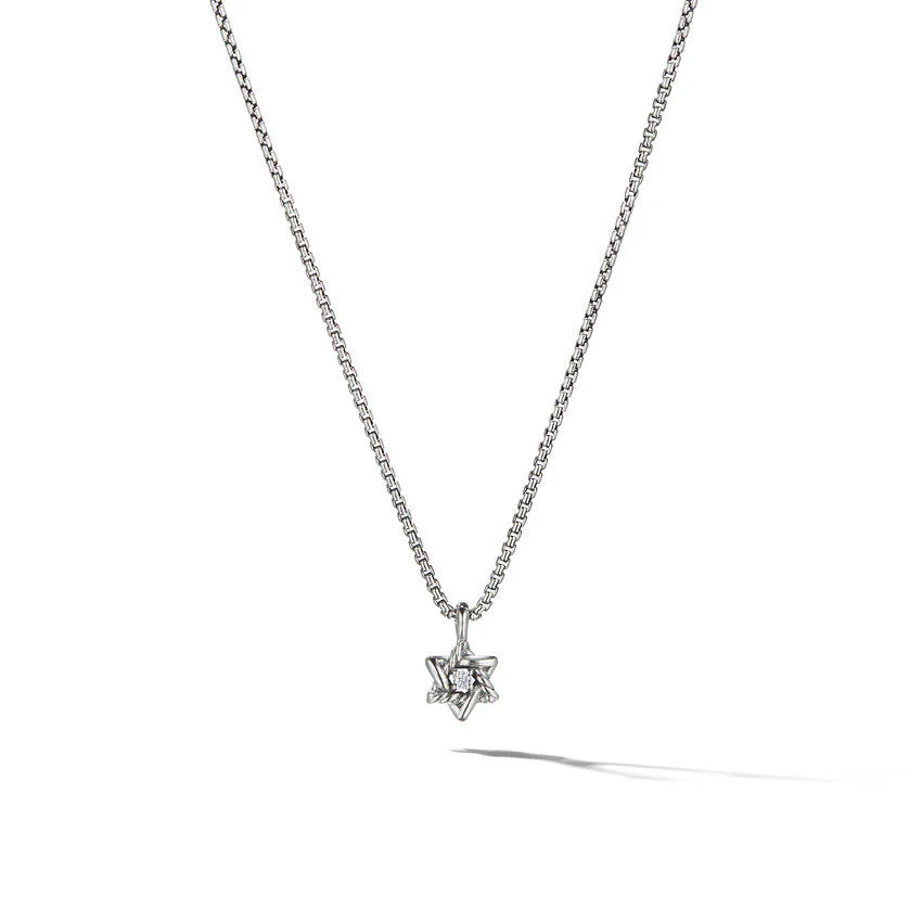 Cable Collectibles Kids Star of David Necklace with Diamonds - Image 3