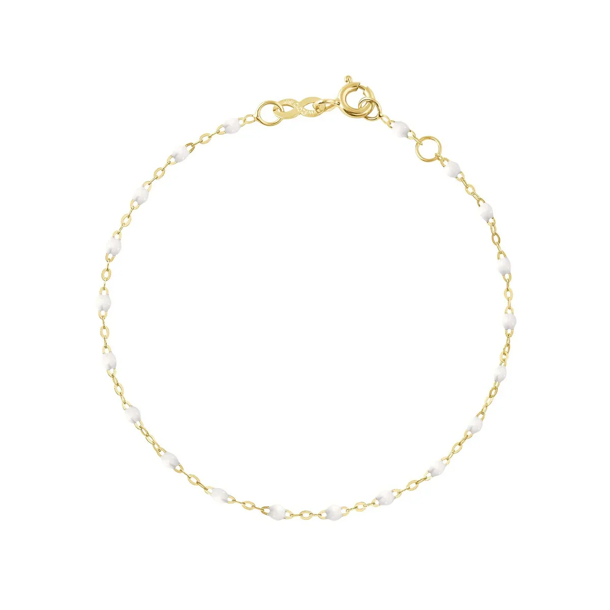 Children's Classic Gigi Sparkle bracelet, Yellow Gold, 5.1"