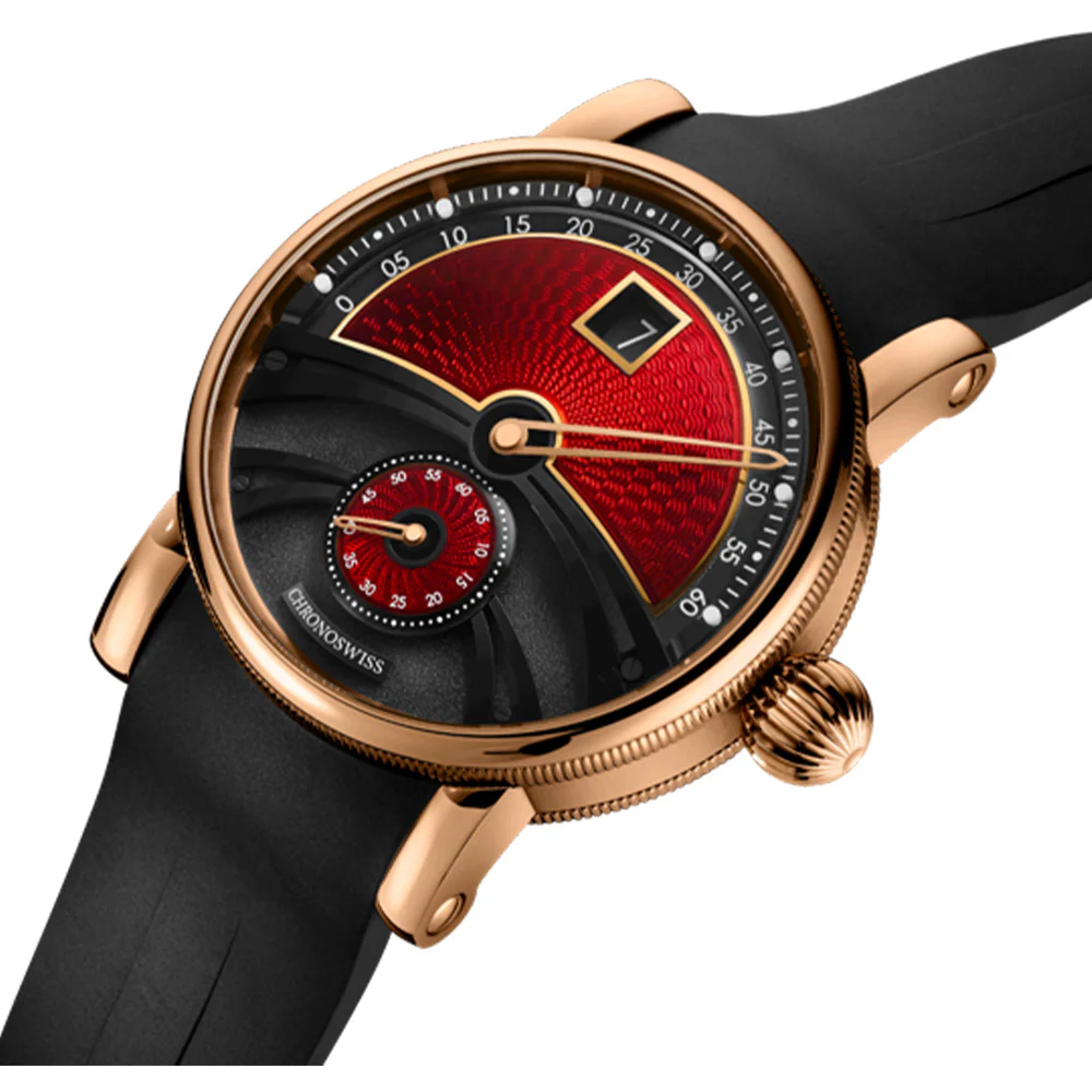 Delphis Dracula Watch | 42MM | CH-1421.1E-BKRE - Image 4