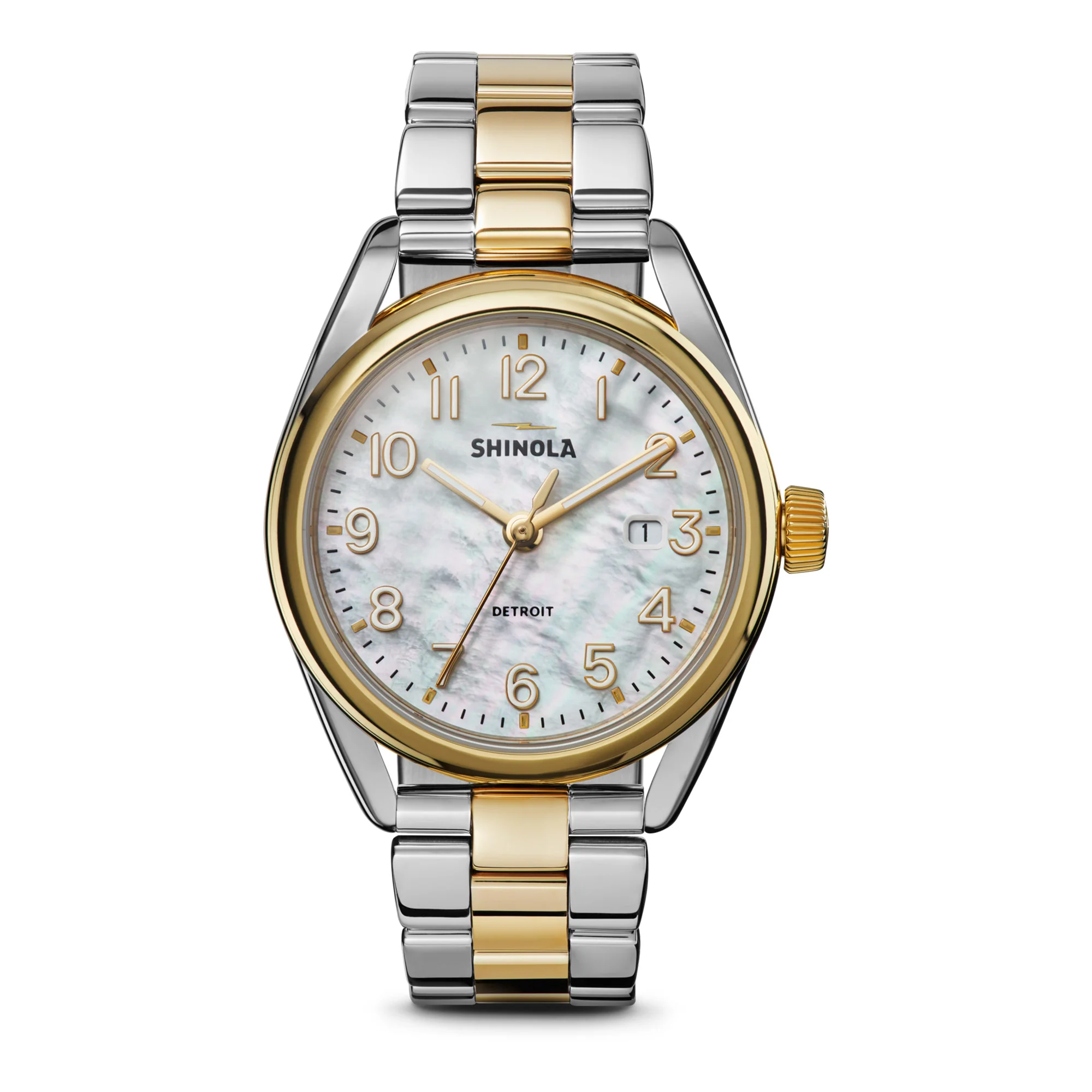 Derby 38mm Mother of Pearl Dial