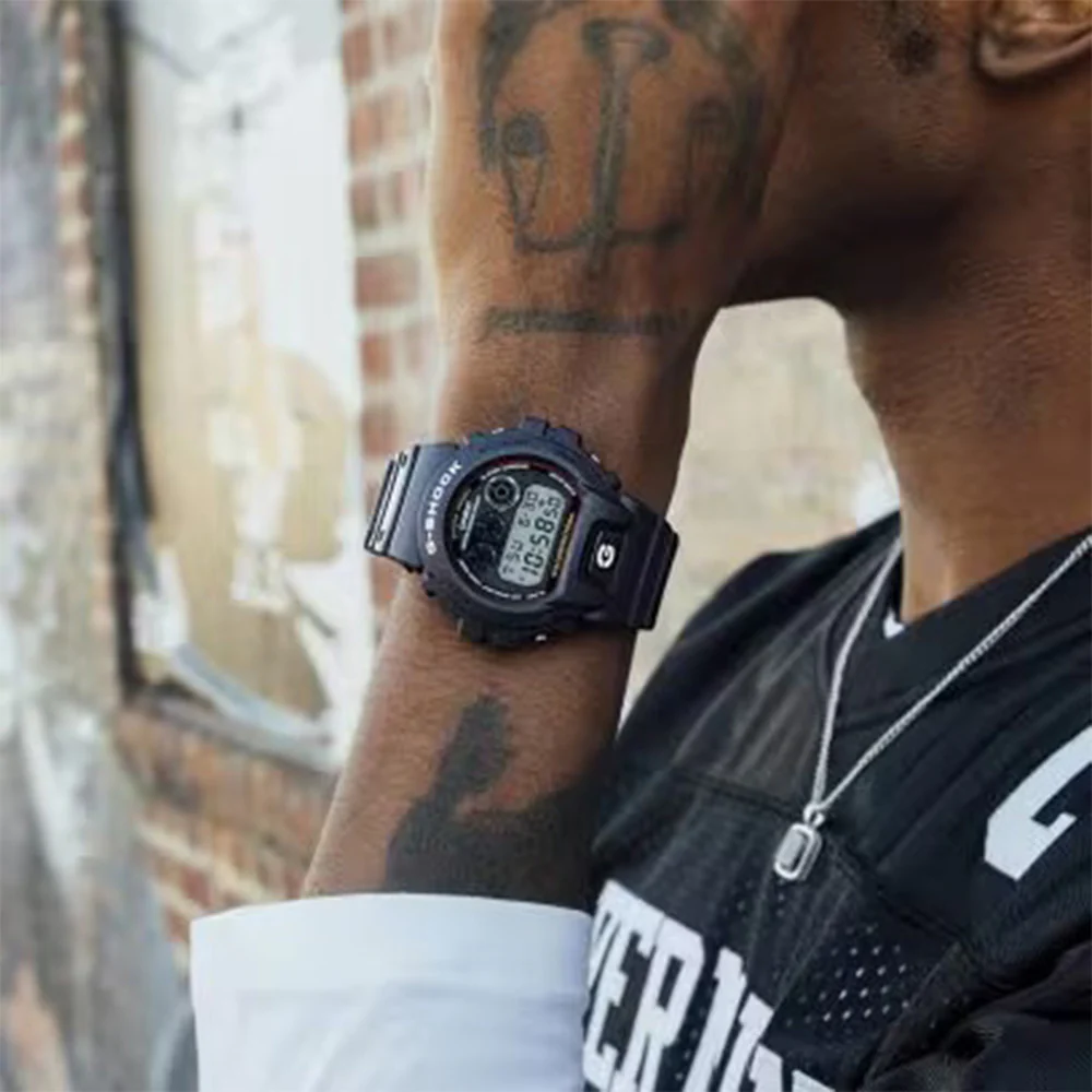 G-SHOCK DIGITAL 6900 Series Black Watch | 53.2MM | DW6900TR-1 - Image 7