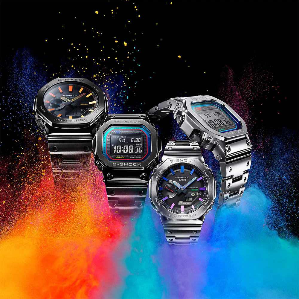 G-SHOCK FULL METAL 500 Series Blue Dial Watch | 45MM | GMWB5000D-2 - Image 8