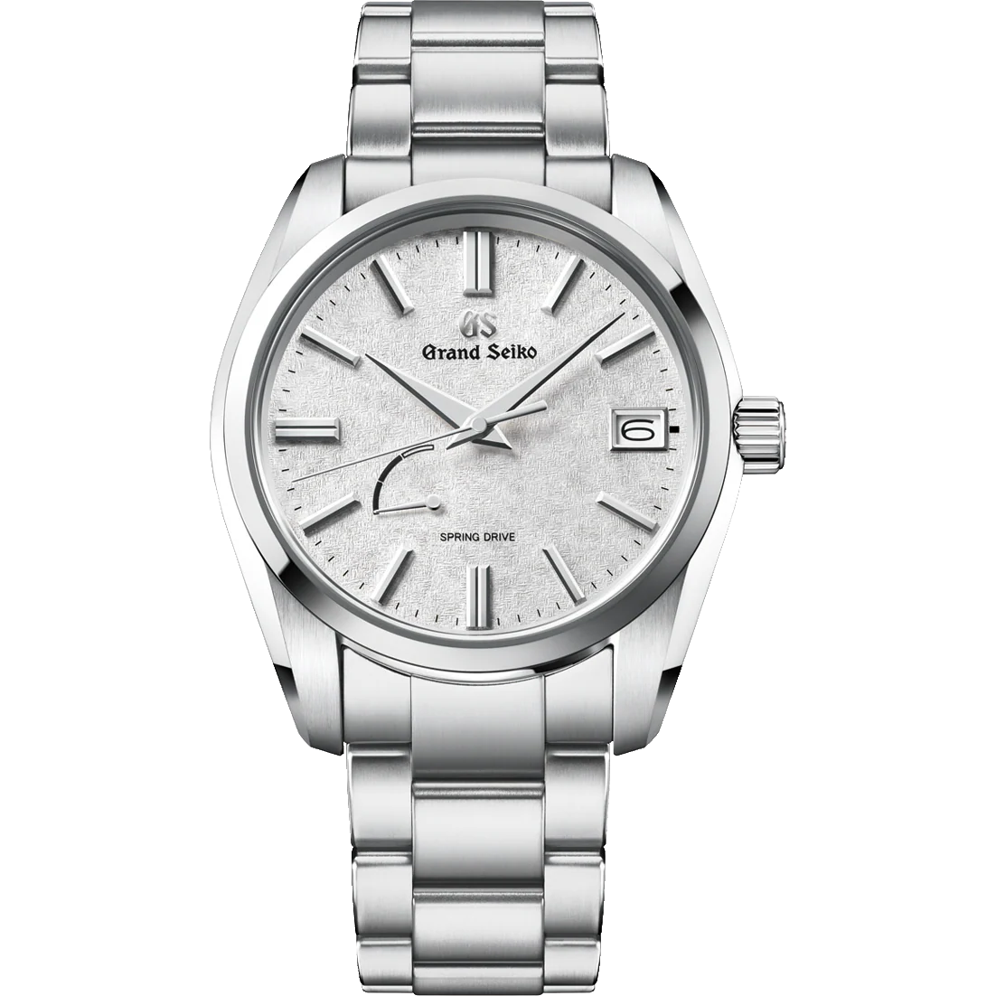 Heritage Morning Frost Stainless Steel White Dial Watch | 40MM | SBGA465