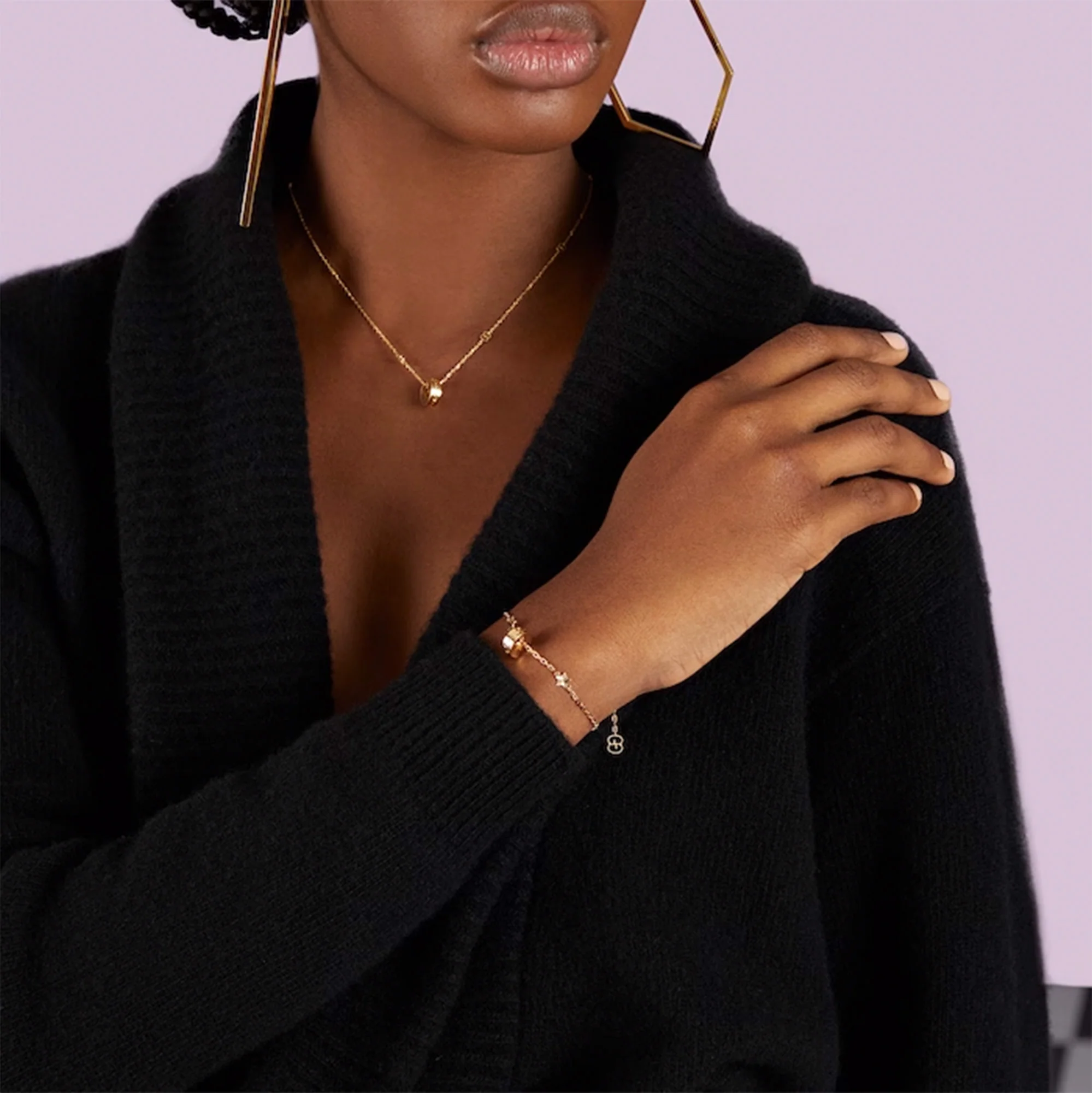 Gucci Icon Star Bracelet in 18K Yellow Gold - Image 2