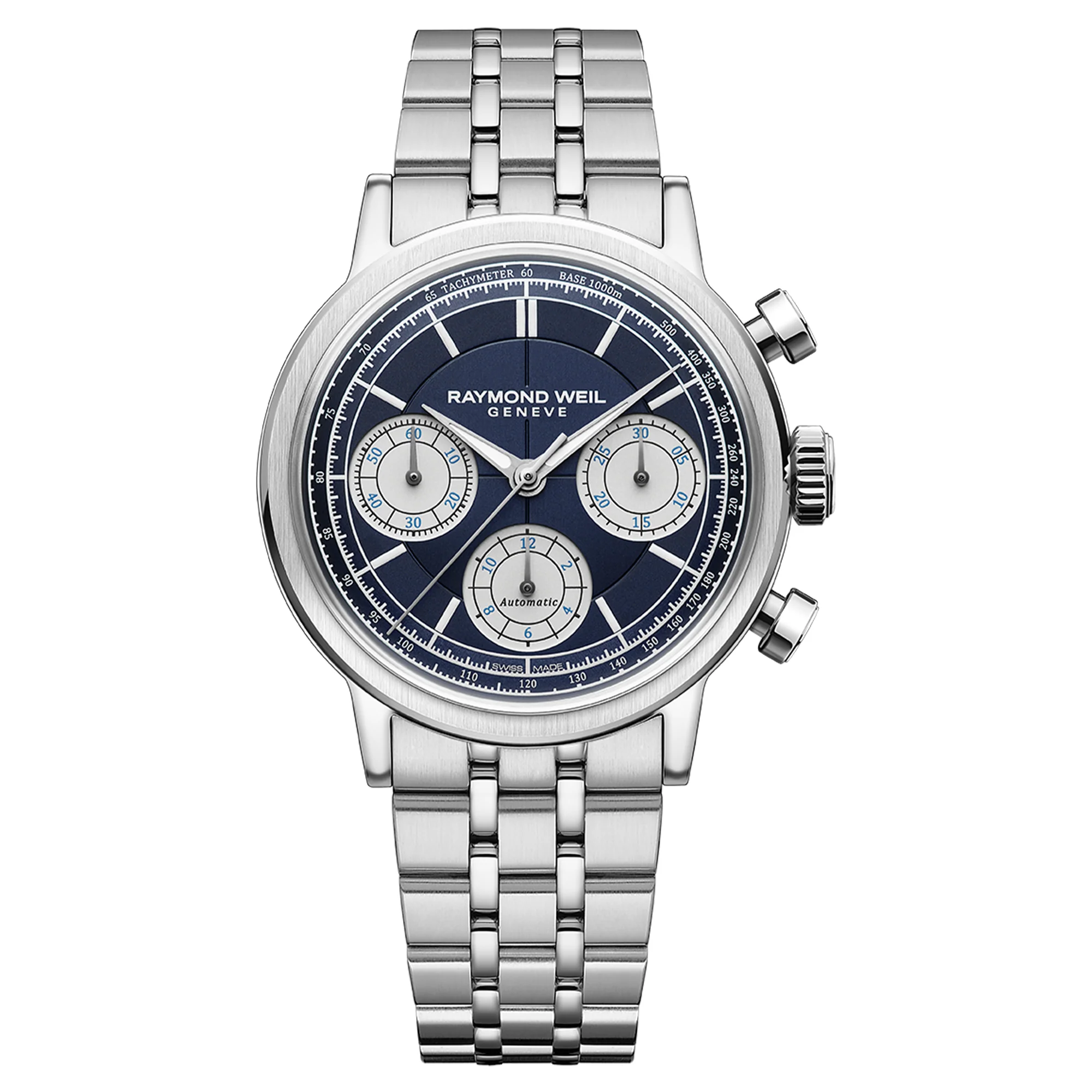 illesime Automatic Chronograph Midnight Blue Dial