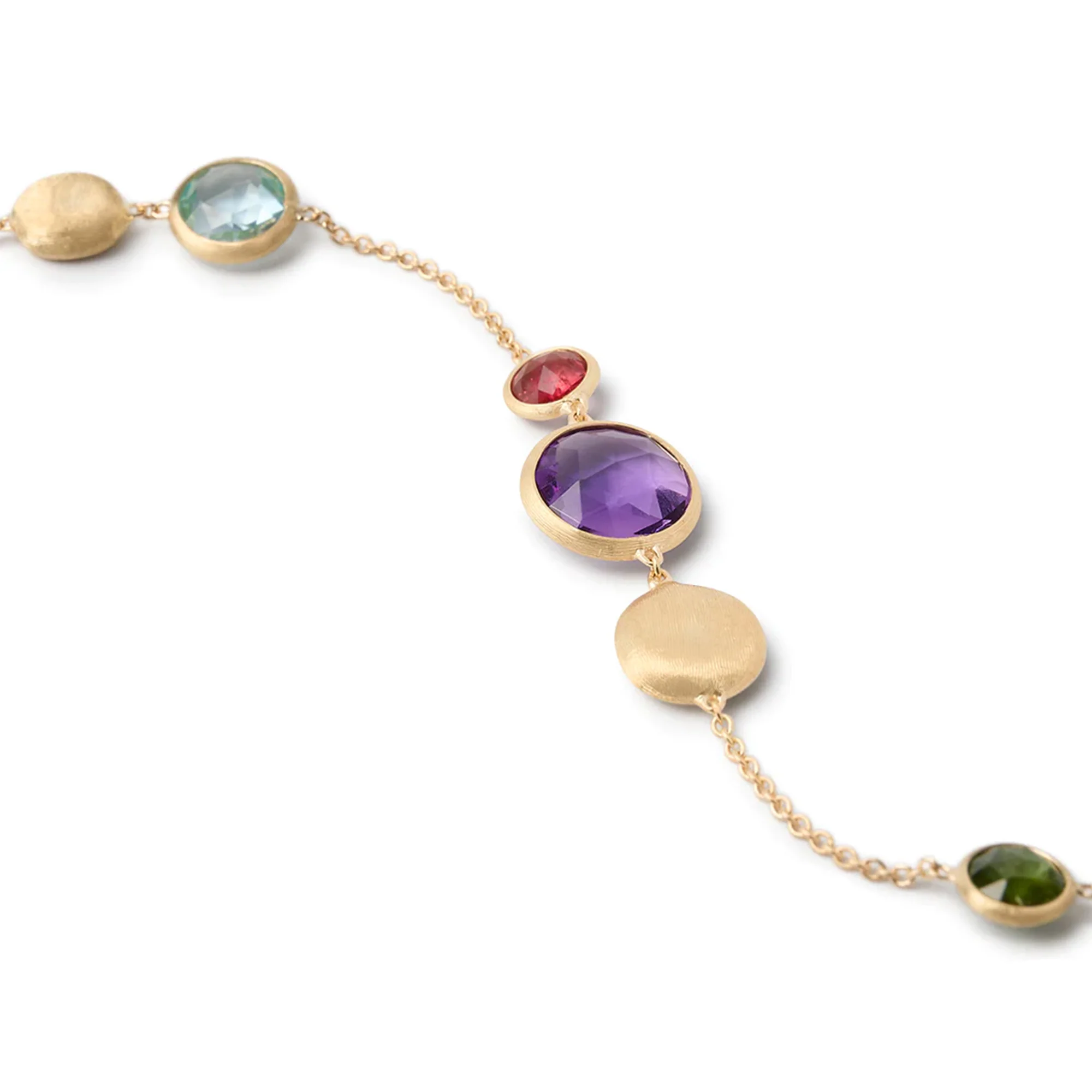 Jaipur Color 18K Mixed Gemstone Bracelet - Image 2