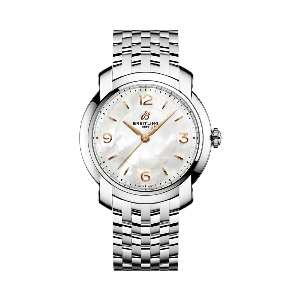 Lady Premier Stainless Steel Mother of Pearl Dial Watch | 32MM | A77330121A2A1
