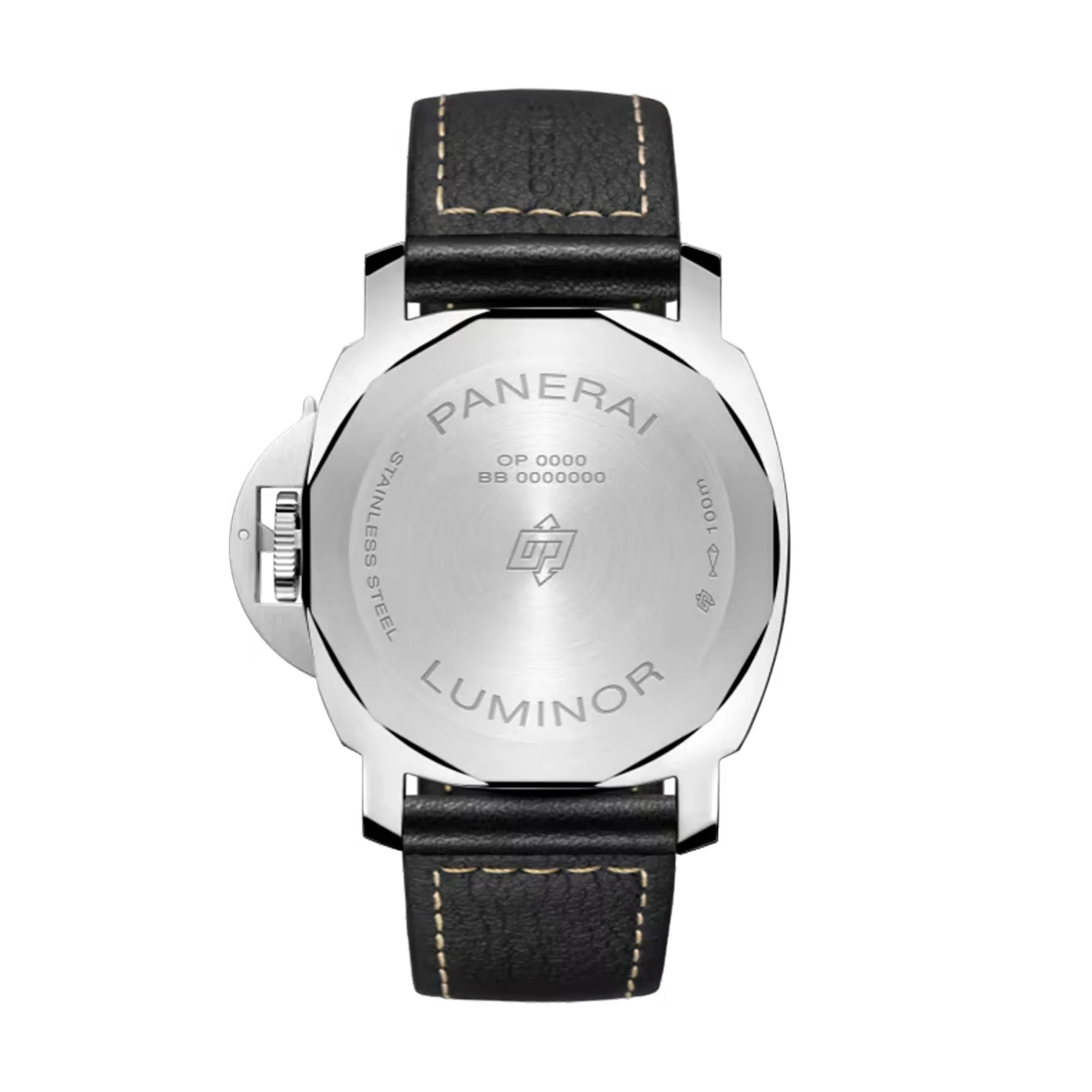 Luminor Stainless Steel Black Dial Watch | 44MM | PAM01084 - Image 2