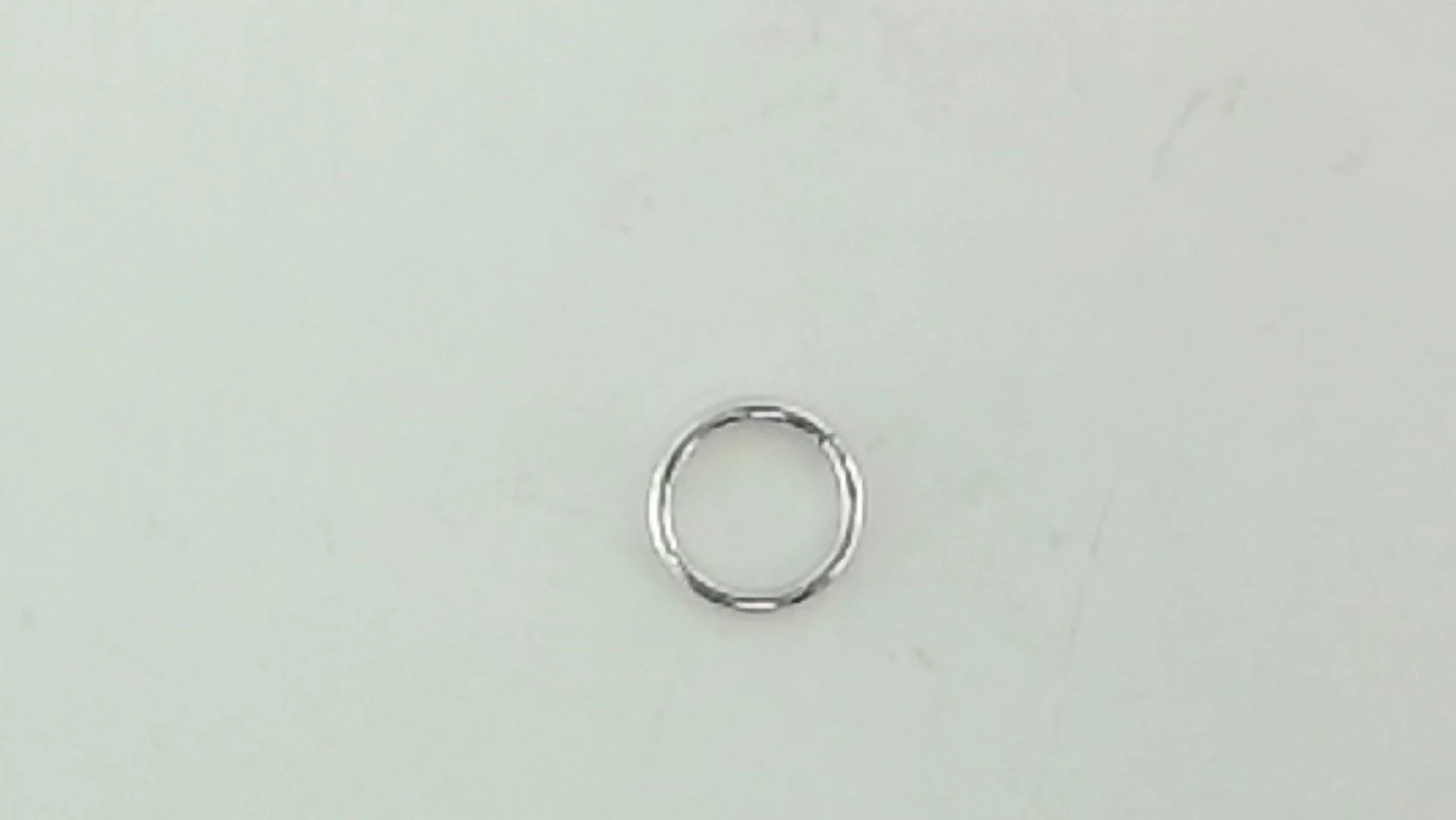 MARIA TASH 14K WHITE GOLD SINGLE EARRING