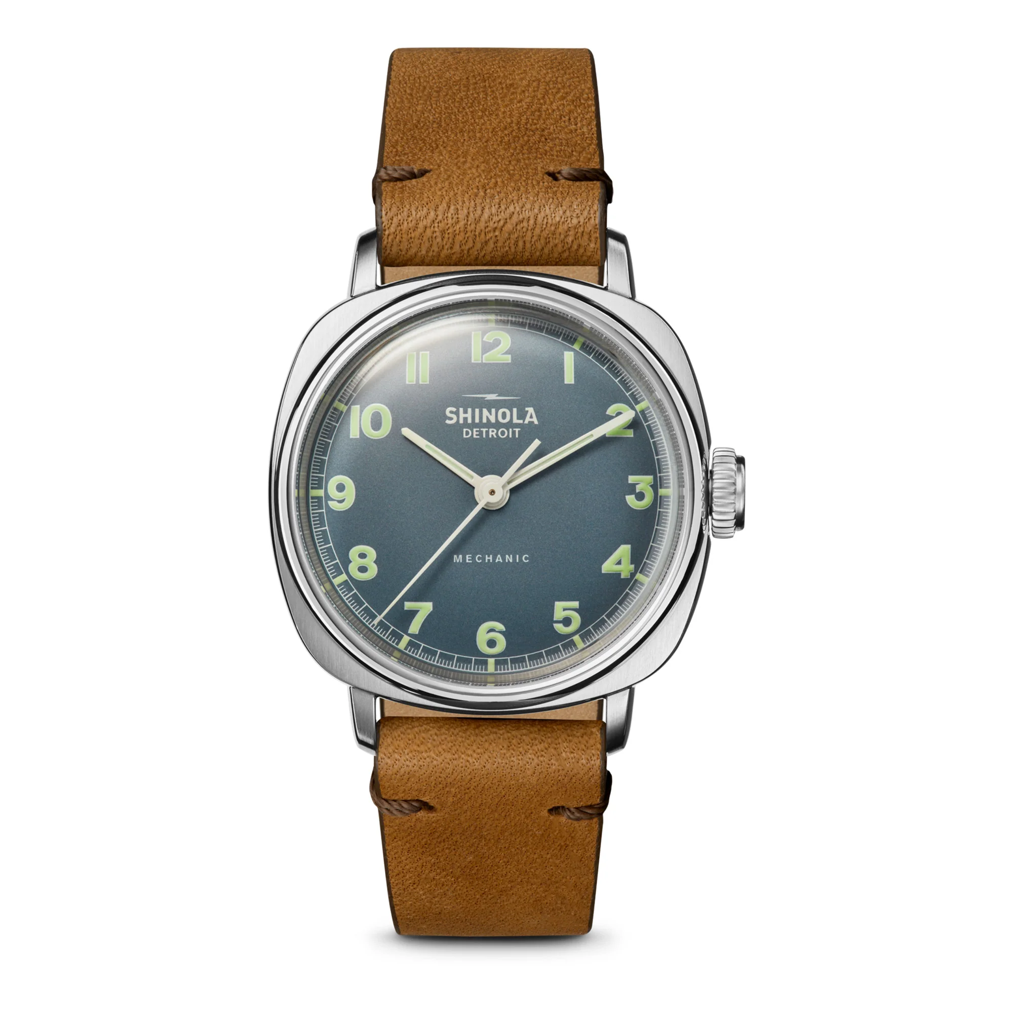 Mechanic 39mm Blue Dial