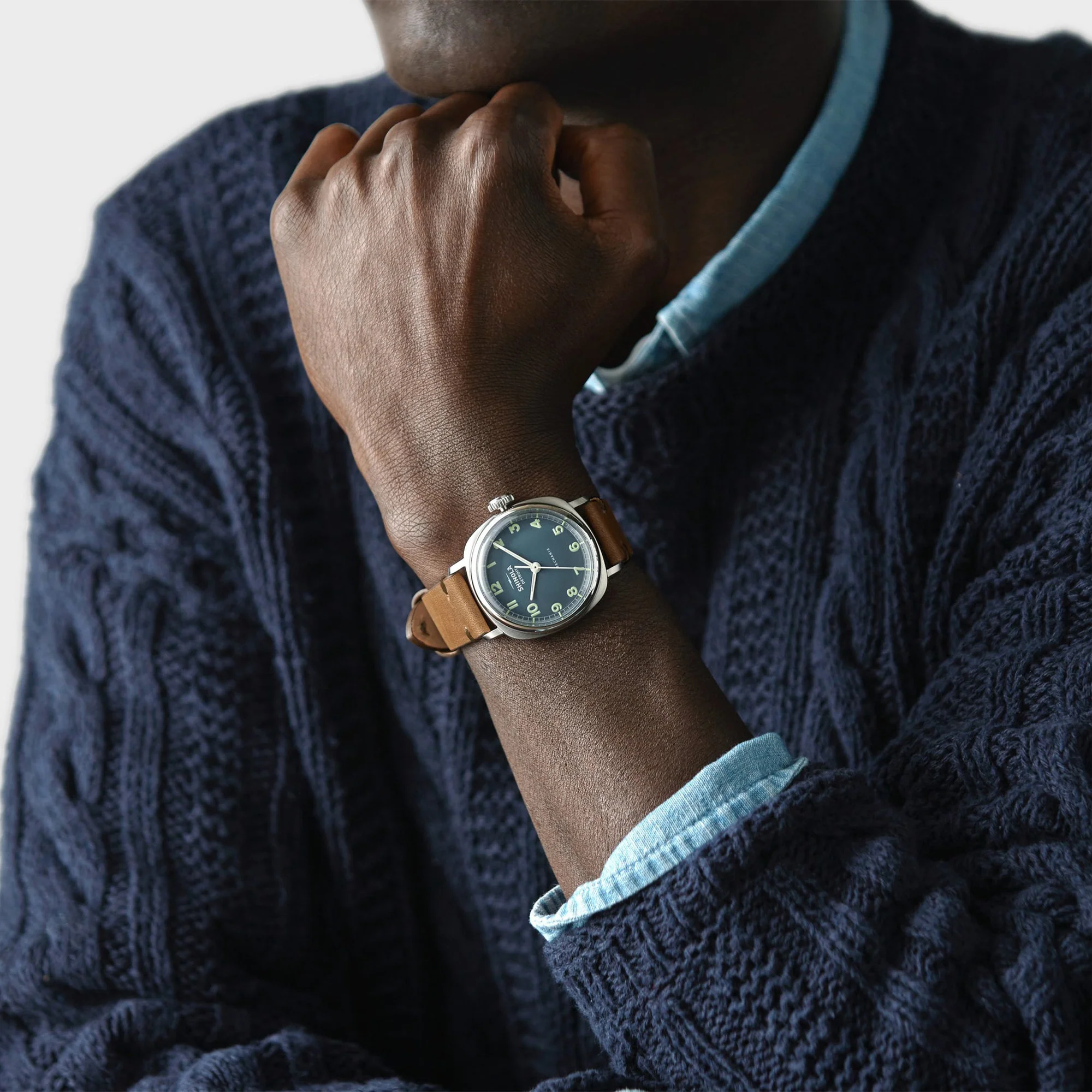 Mechanic 39mm Blue Dial - Image 8