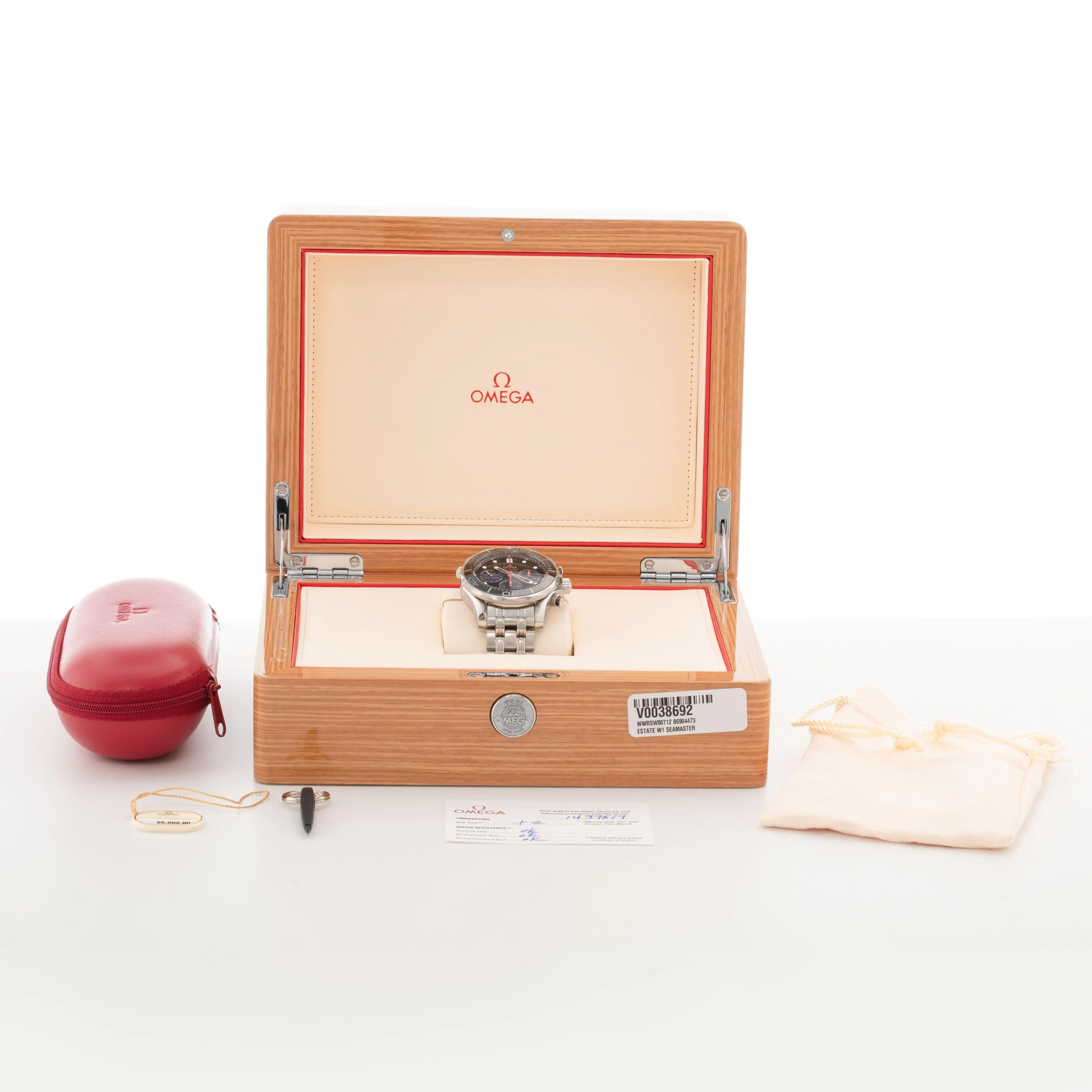 OMEGA 44 MM SEAMASTER CHRONOGRAPH WATCH - Image 5