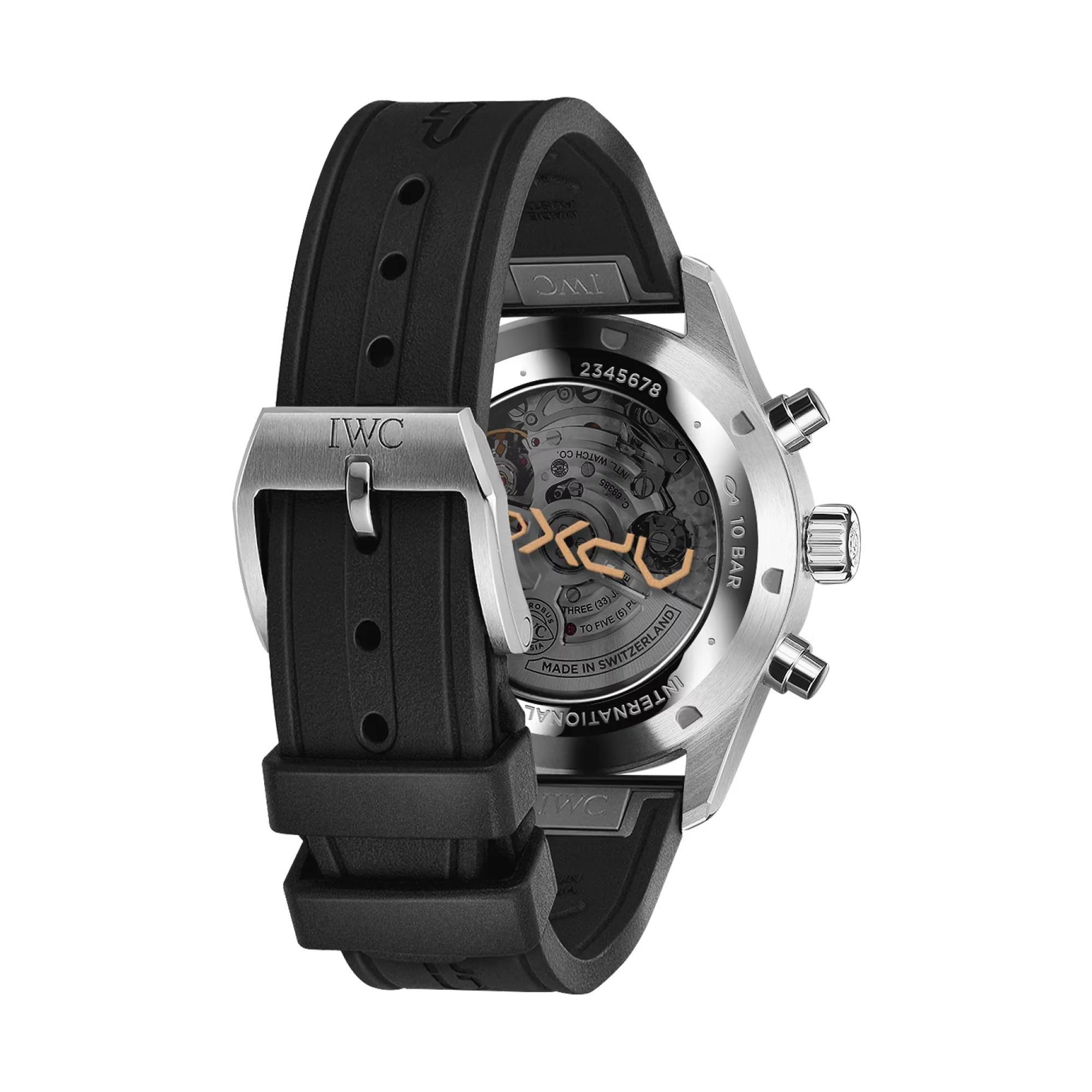 Pilot Chronograph APXGP Stainless Steel, Black Dial Watch | 43MM | IW378009 - Image 4