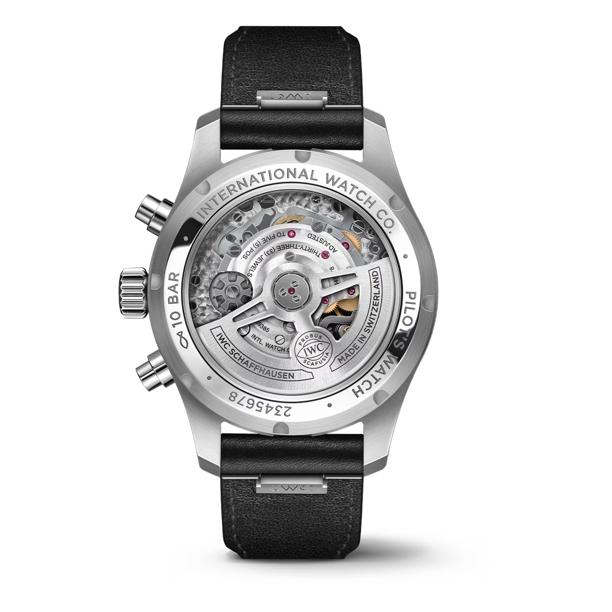 Pilot's Watch Chronograph Stainless Steel, Black Dial | 41MM | IW388111 - Image 2