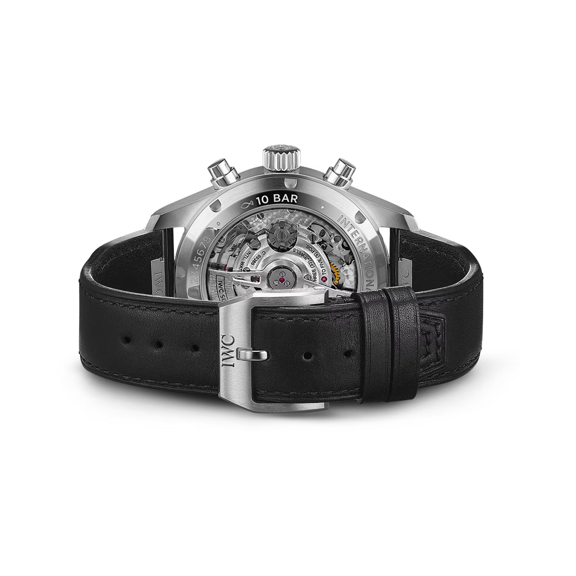 Pilot's Watch Chronograph Stainless Steel, Black Dial | 41MM | IW388111 - Image 3