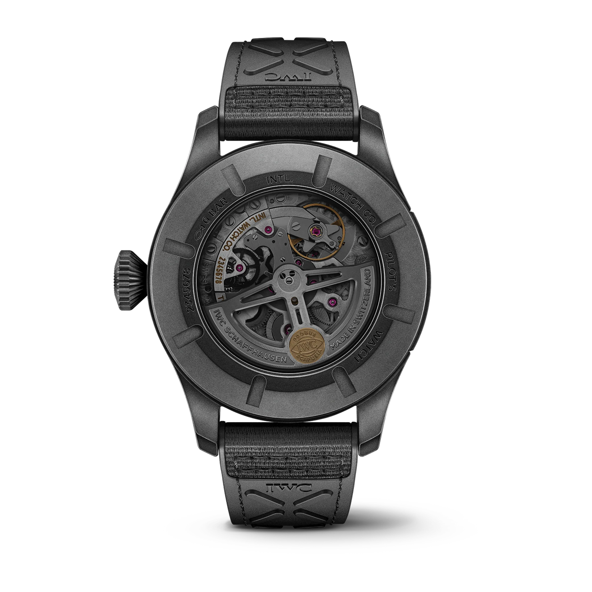 Pilot Timezoner TOP GUN Ceratanium Black Dial Watch | 46MM | IW395505 - Image 2
