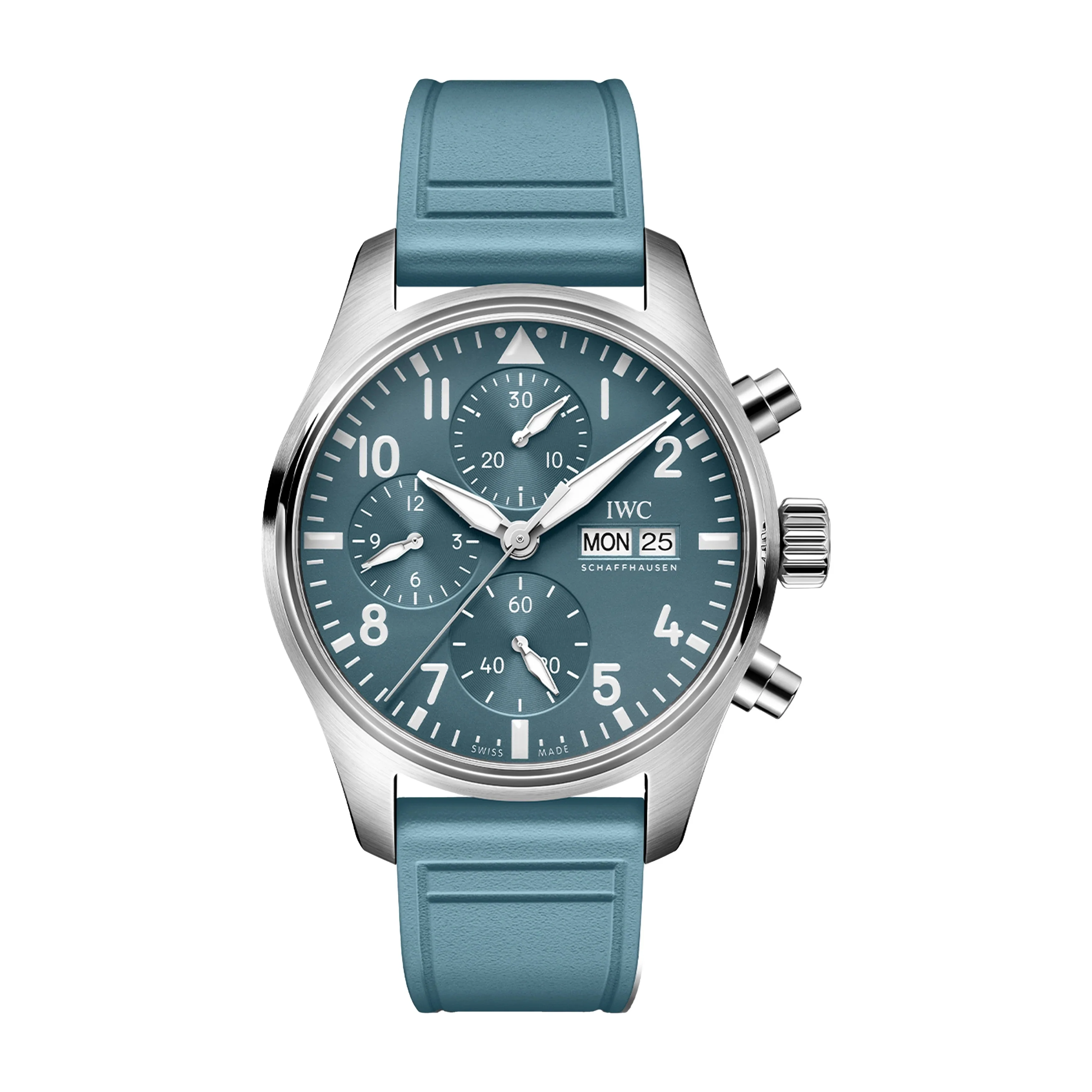 Pilot's Watch Chronograph  Stainless Steel, Blue Dial Watch | 41MM | IW388117