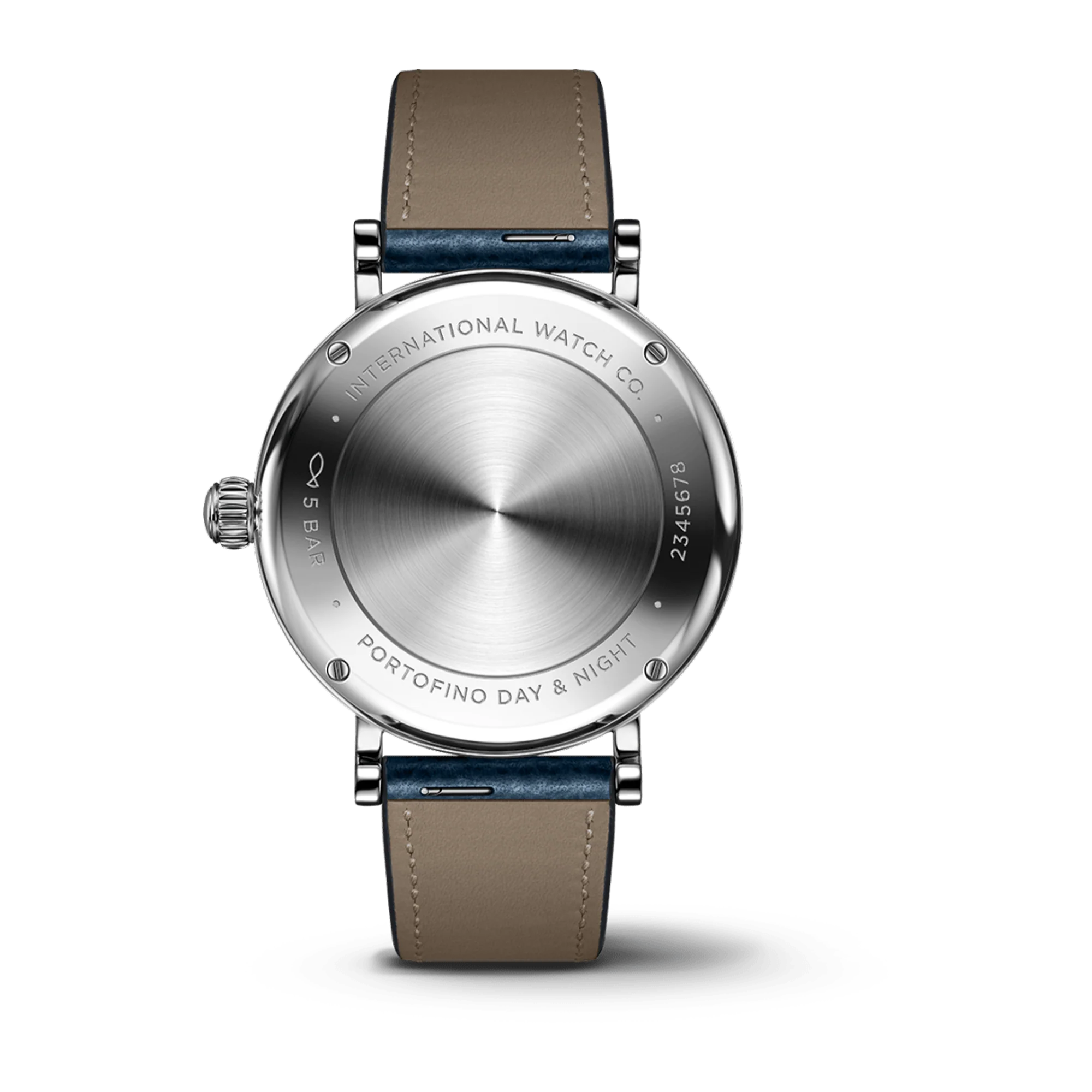 Portofino Automatic Day & Night Stainless Steel Diamond Bezel, Blue Dial Watch | 34MM | IW659801 - Image 2