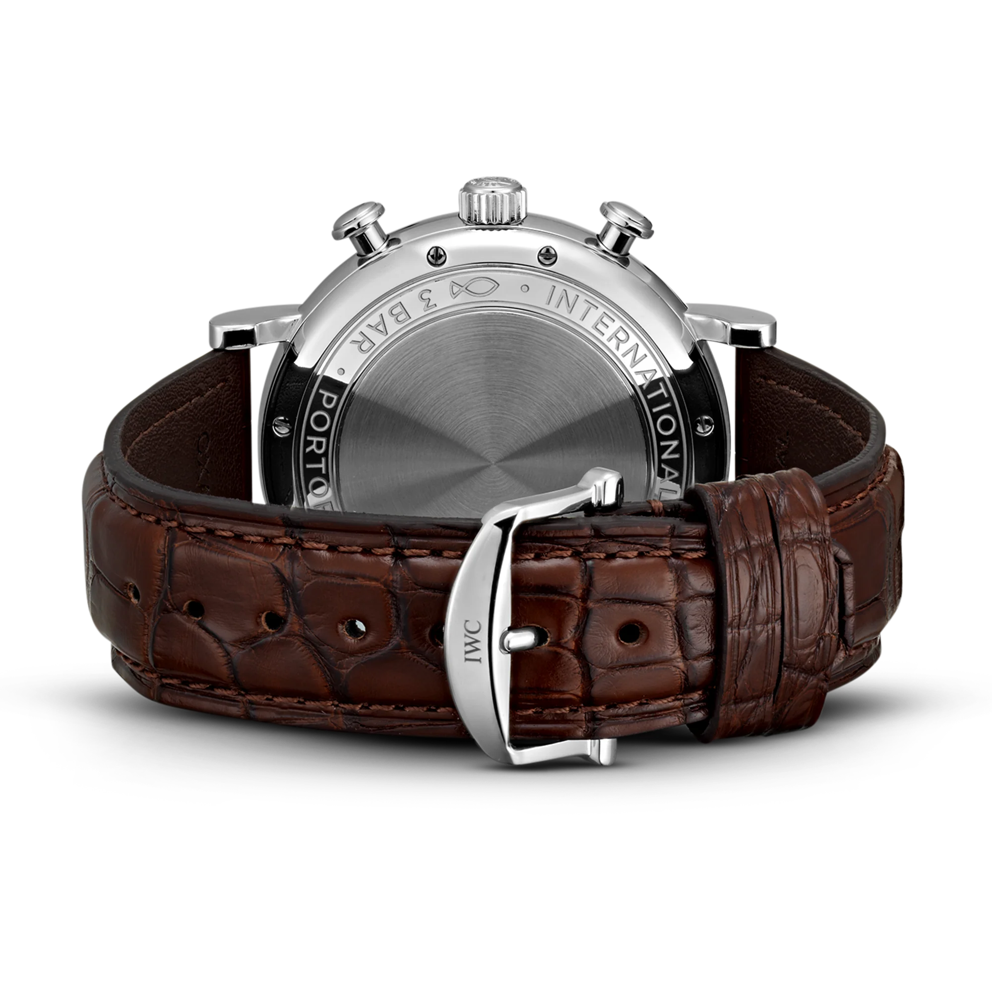 Portofino Chronograph Stainless Steel, Silver Dial Watch | 42MM | IW391027 - Image 2