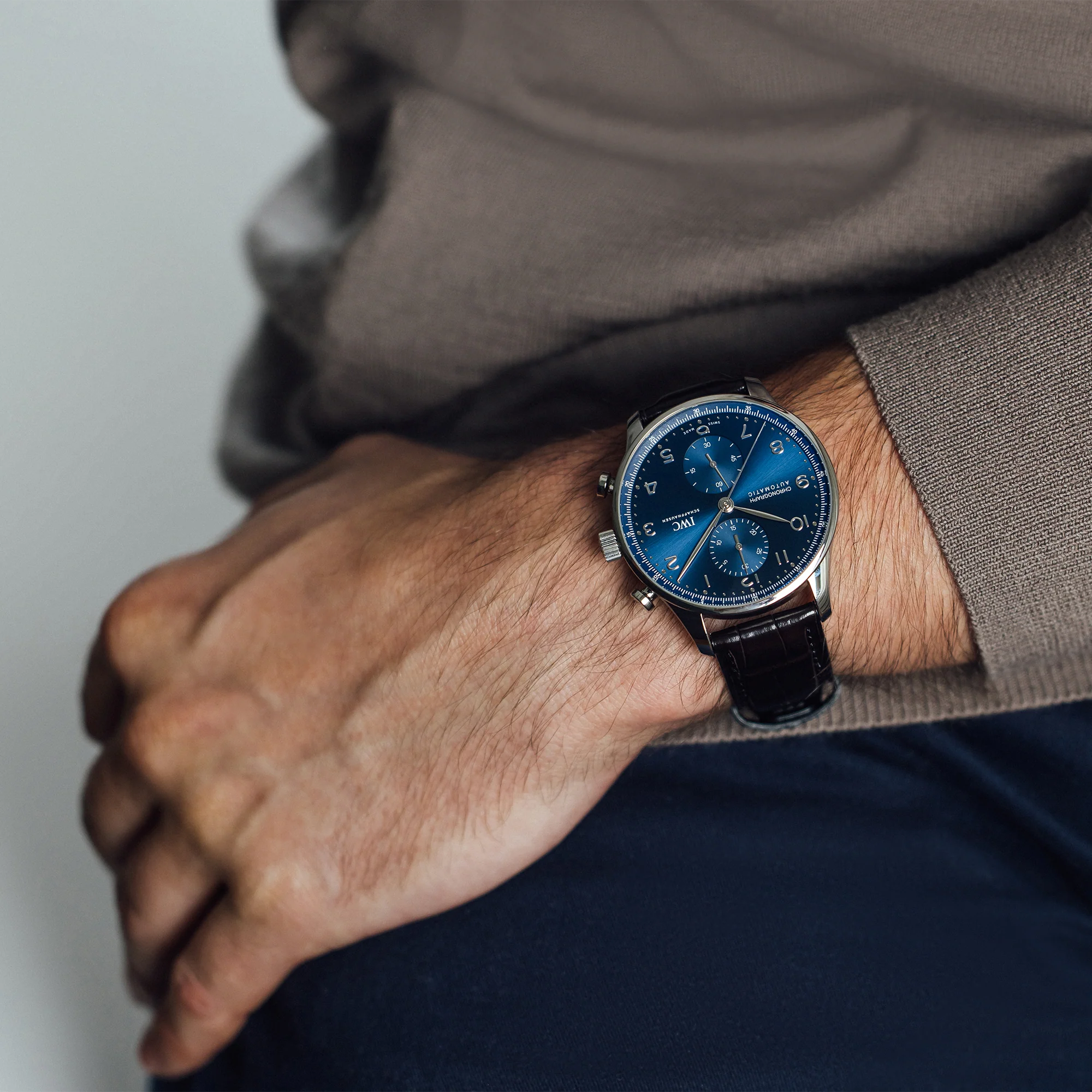 Portugieser Stainless Steel, Blue Dial Watch | 41MM | IW371606 - Image 4