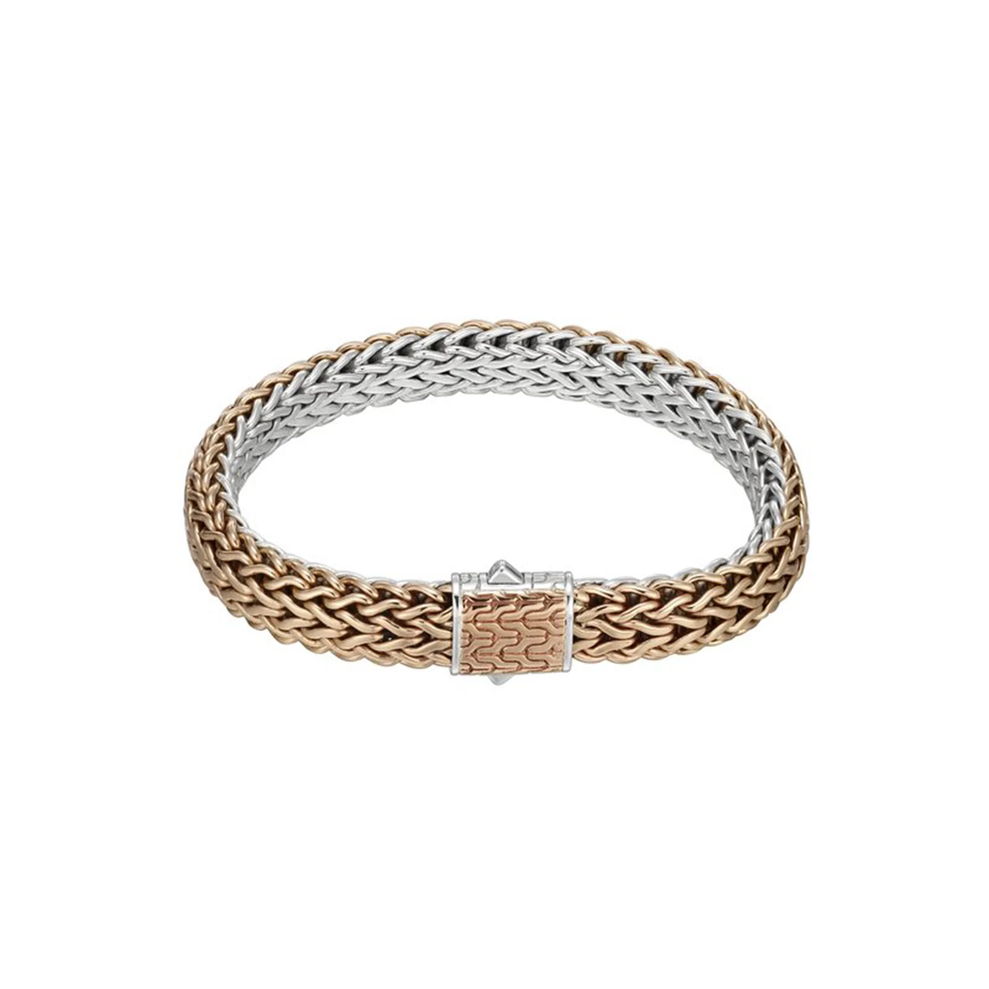 Reversable Classic Chain in Bronze and Sterling Silver