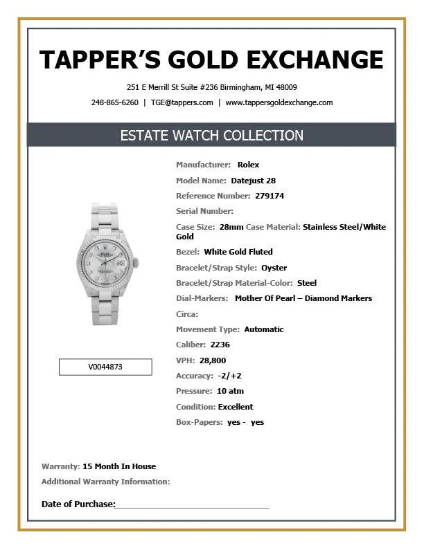 ROLEX STAINLESS STEEL AND GOLD WATCH - Image 4