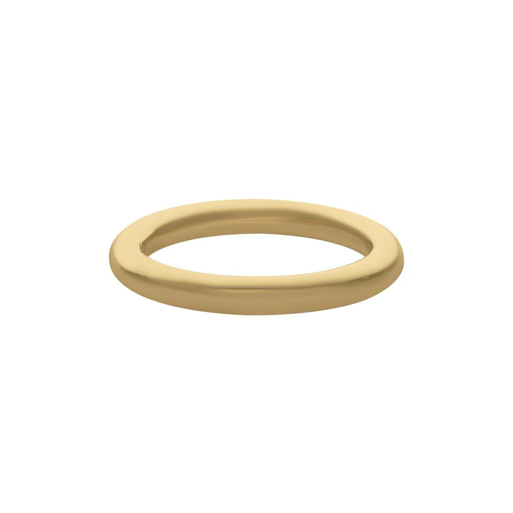 Round Band in 14K Yellow Gold